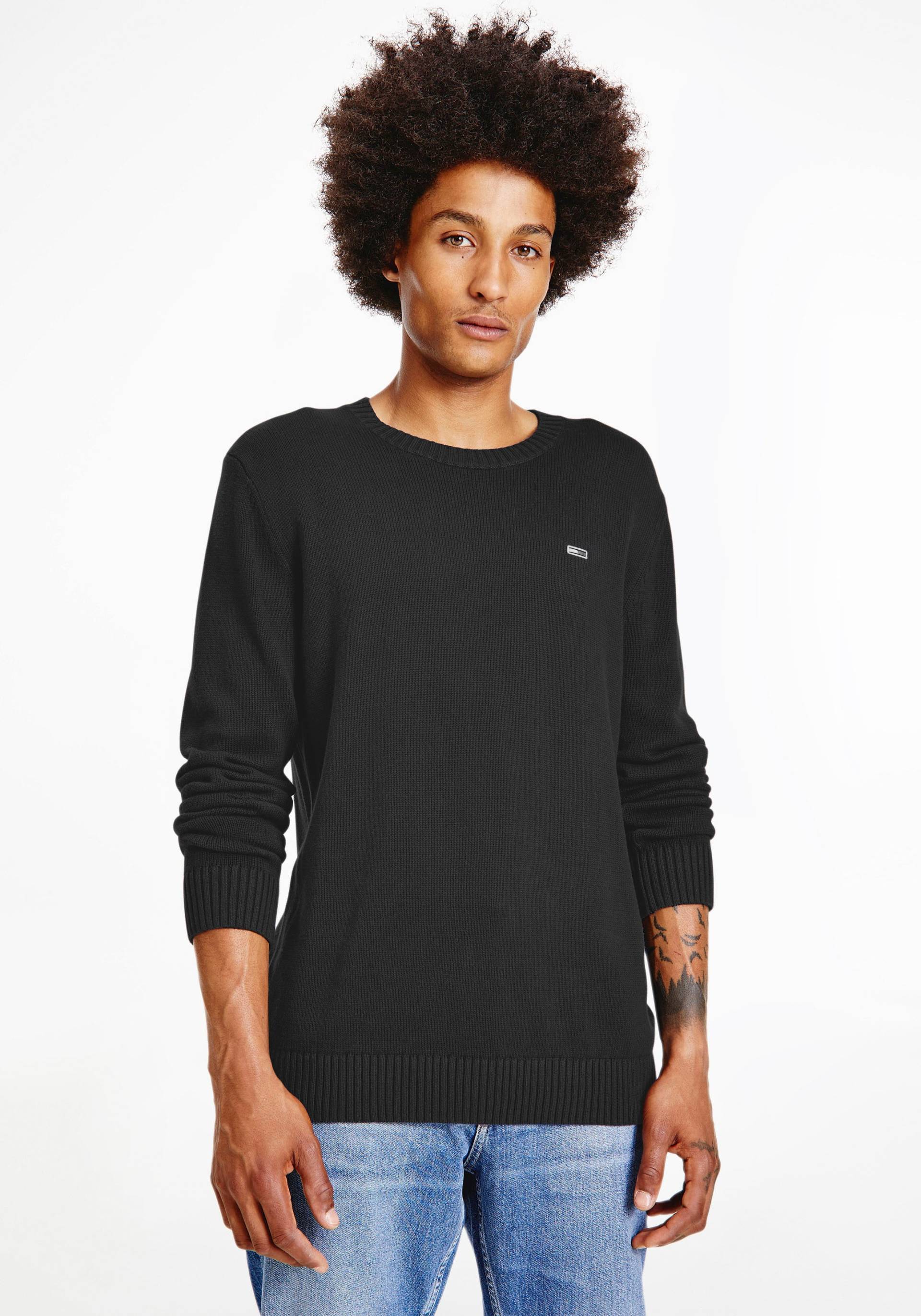 Tommy Jeans Strickpullover »TJM ESSENTIAL CREW NECK SWEATER« von TOMMY JEANS