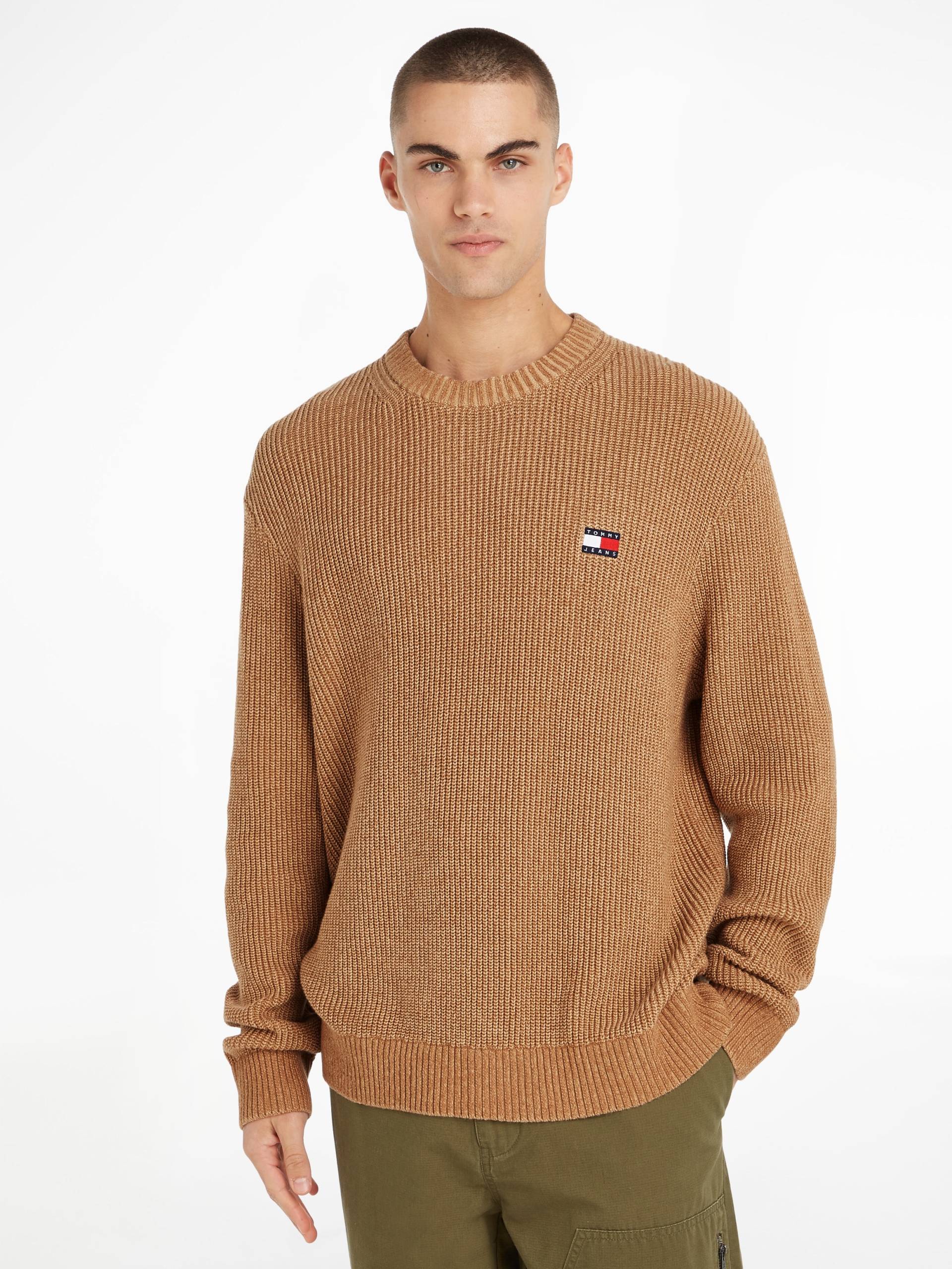 Tommy Jeans Strickpullover »TJM REG TONAL XS BADGE SWEATER« von TOMMY JEANS