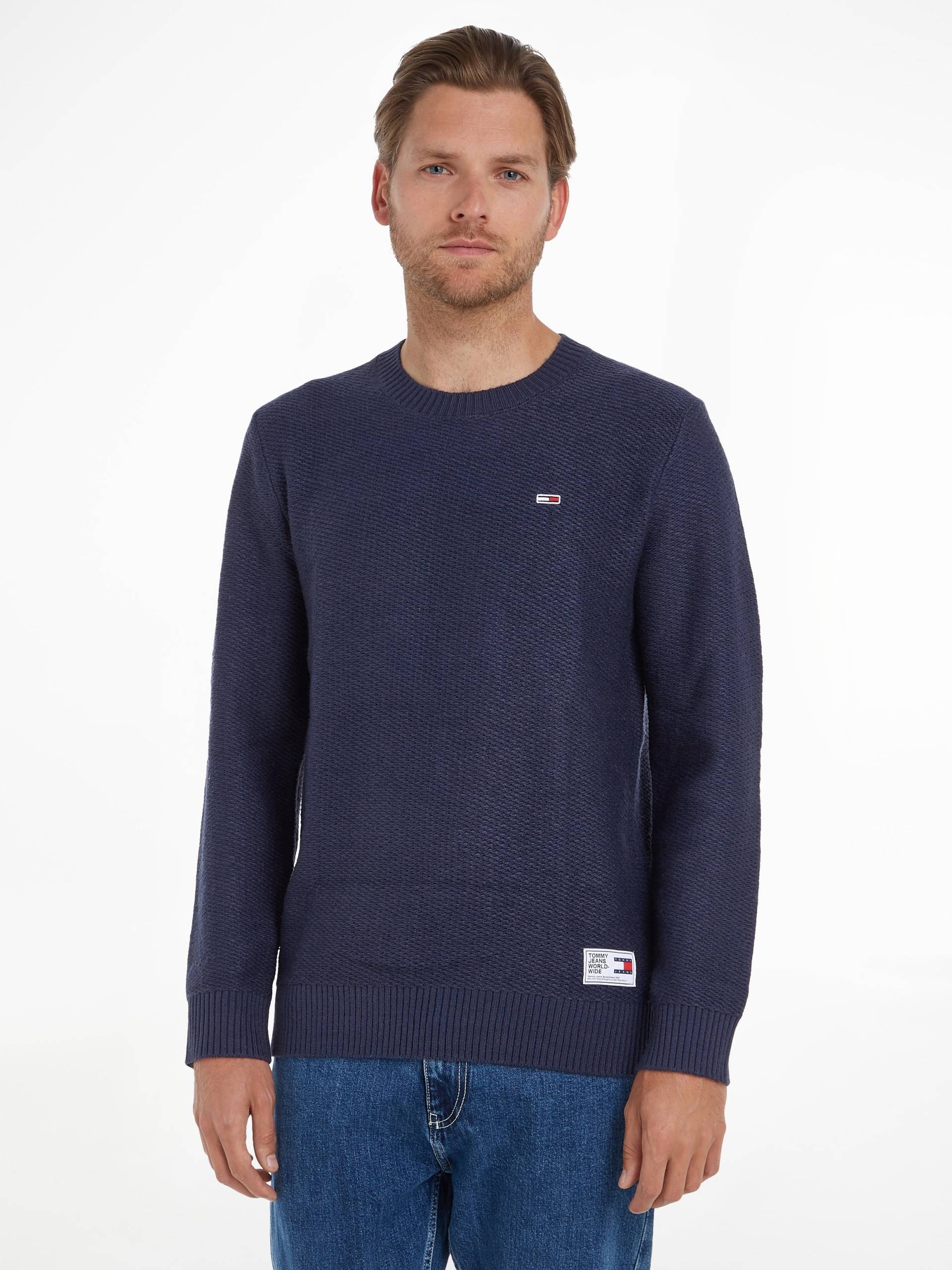 Tommy Jeans Strickpullover »TJM REGULAR STRUCTURED SWEATER« von TOMMY JEANS