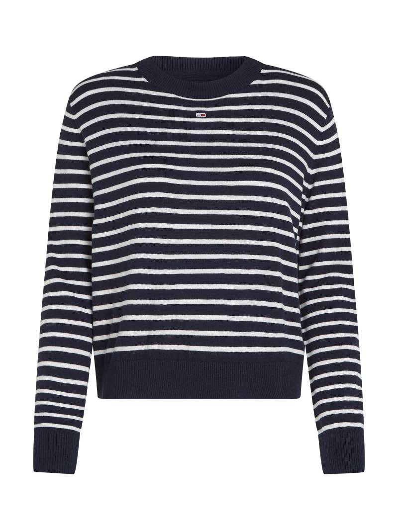 Tommy Jeans Strickpullover »TJW ESSENTIAL CREW NECK SWEATER«, mit Logostickerei von TOMMY JEANS