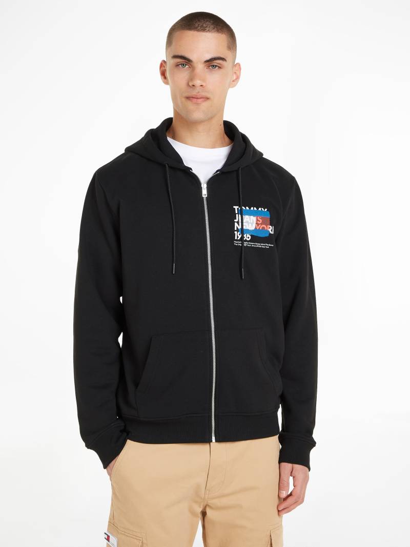 Tommy Jeans Sweatjacke »TJM REG GRAFFITI ZIP TRU«, beidseitig bedruckt mit modischem Print von TOMMY JEANS