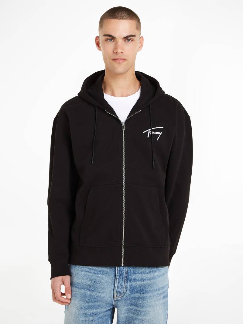 Tommy Jeans Sweatjacke »TJM RLX SIGNATURE ZIP-THRU EXT«, mit Kordel von TOMMY JEANS