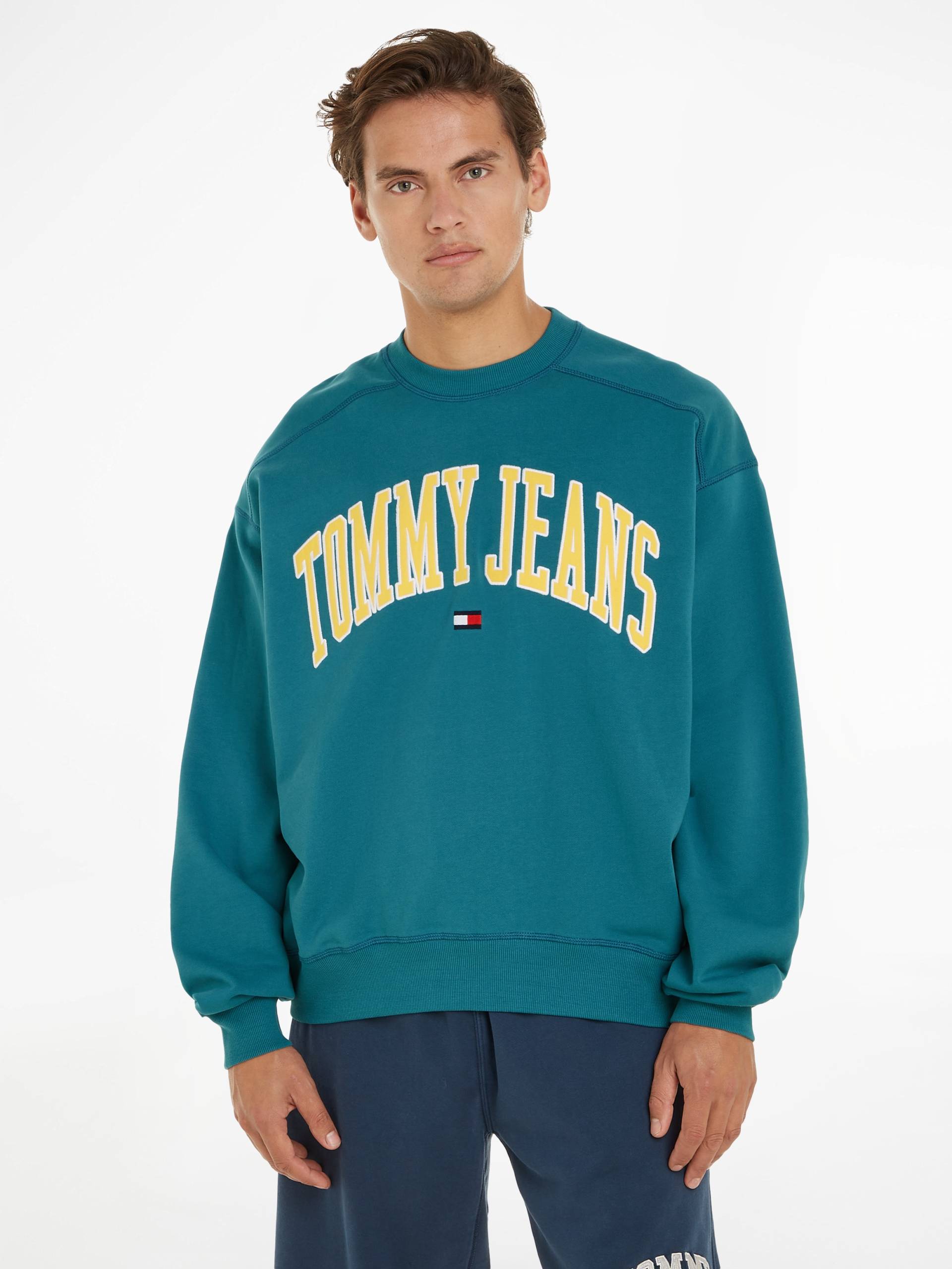 Tommy Jeans Sweatshirt »TJM BOXY POP VARSITY CREW« von TOMMY JEANS