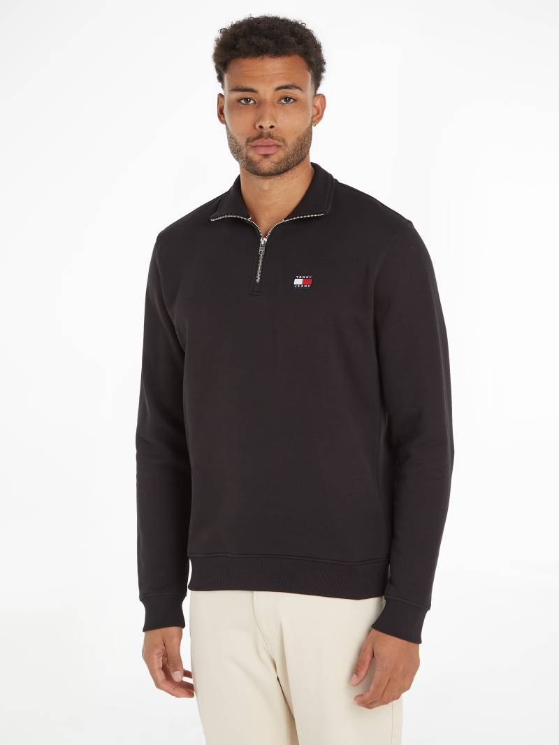 Tommy Jeans Sweatshirt »TJM REG BADGE 1/4 ZIP EXT«, mit Logoprägung von TOMMY JEANS