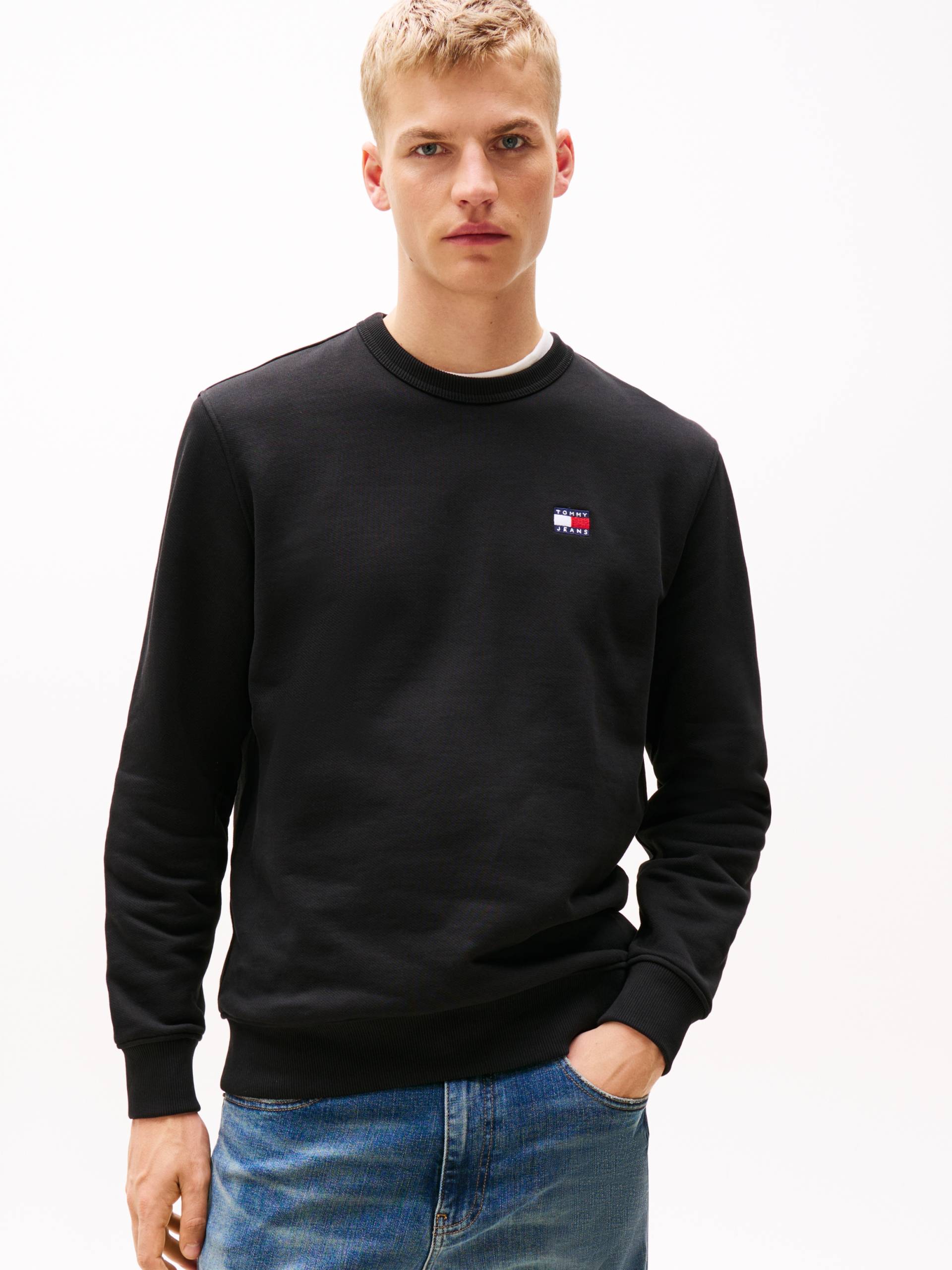 Tommy Jeans Sweatshirt »TJM REG BADGE CREW EXT«, Mit Rundhalsausschnitt von TOMMY JEANS