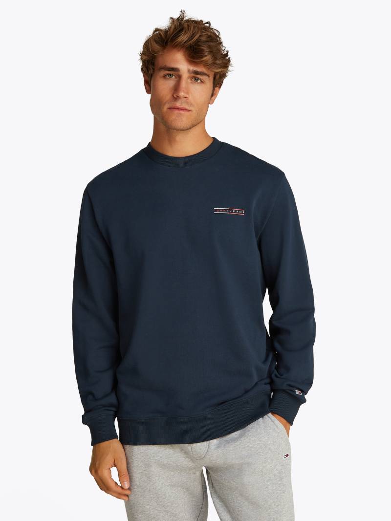 Tommy Jeans Sweatshirt »TJM REG ENTRY GRAPHIC CREW EXT«, leicht überschnittene Schultern, kleiner Print auf der Brust von TOMMY JEANS