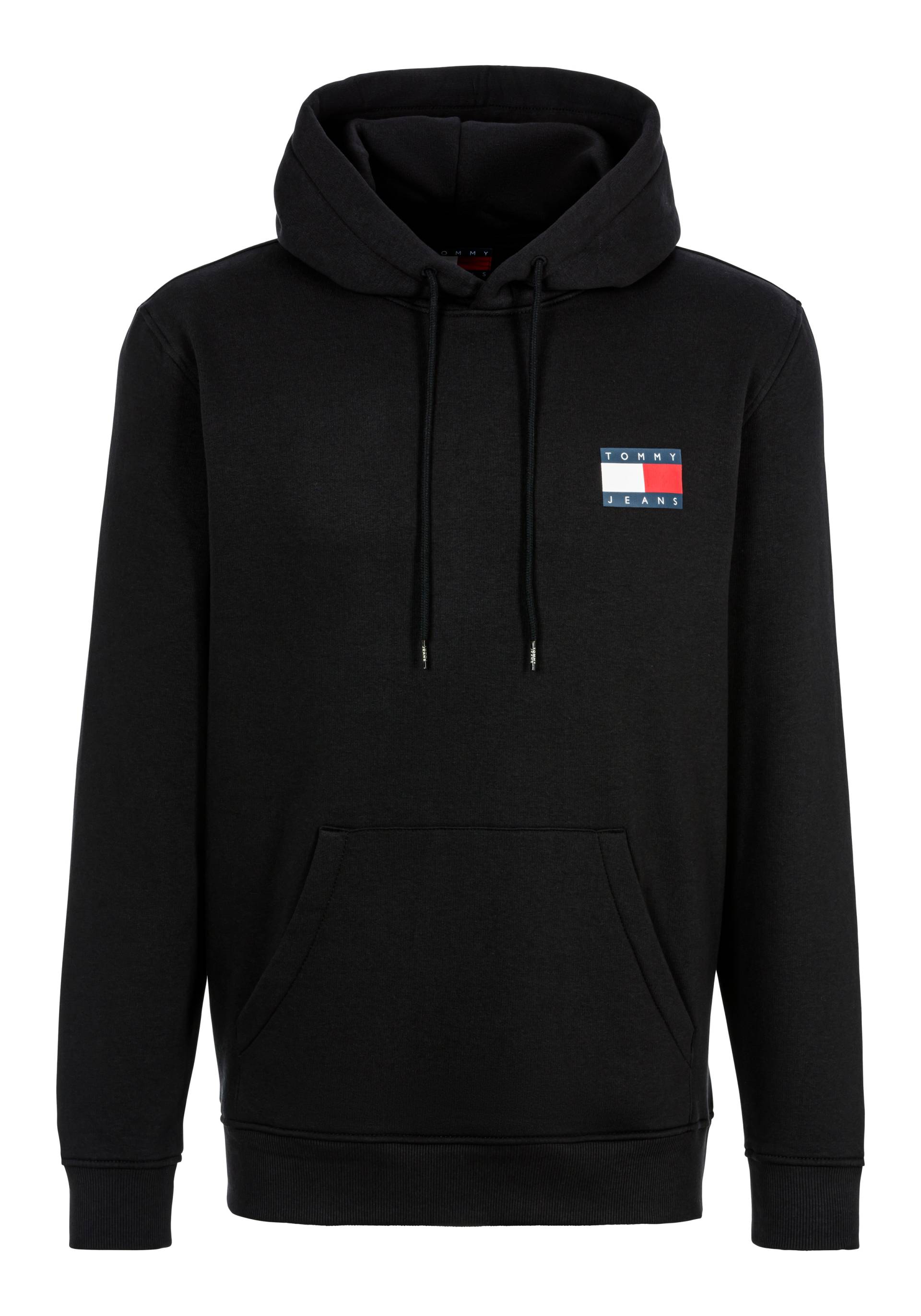 Tommy Jeans Sweatshirt »TJM REG ESSENTIAL FLAG HOOD EXT«, mit bedruckten Markenlogo auf Brusthöhe von TOMMY JEANS