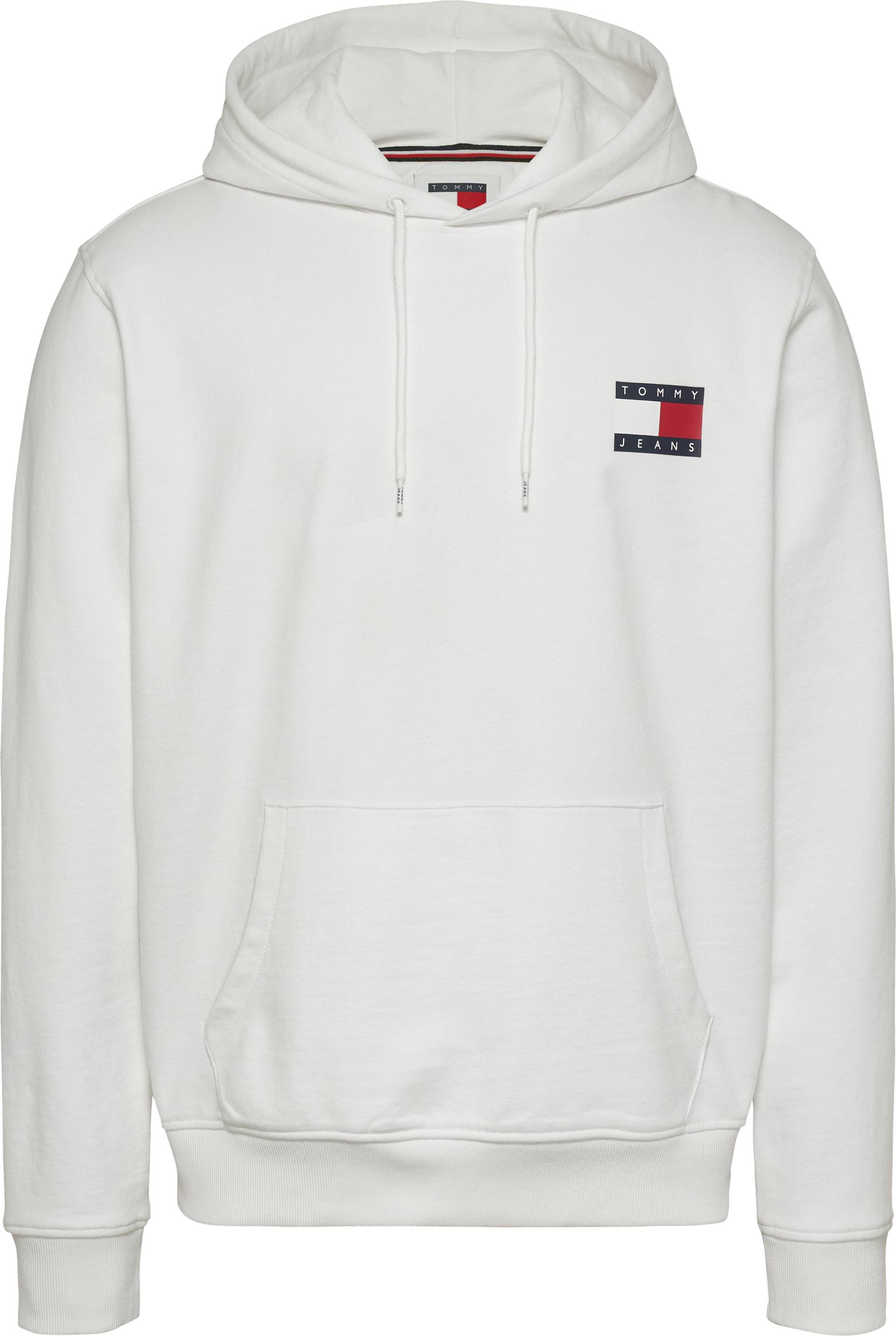 Tommy Jeans Sweatshirt »TJM REG ESSENTIAL FLAG HOOD EXT«, mit bedruckten Markenlogo auf Brusthöhe von TOMMY JEANS