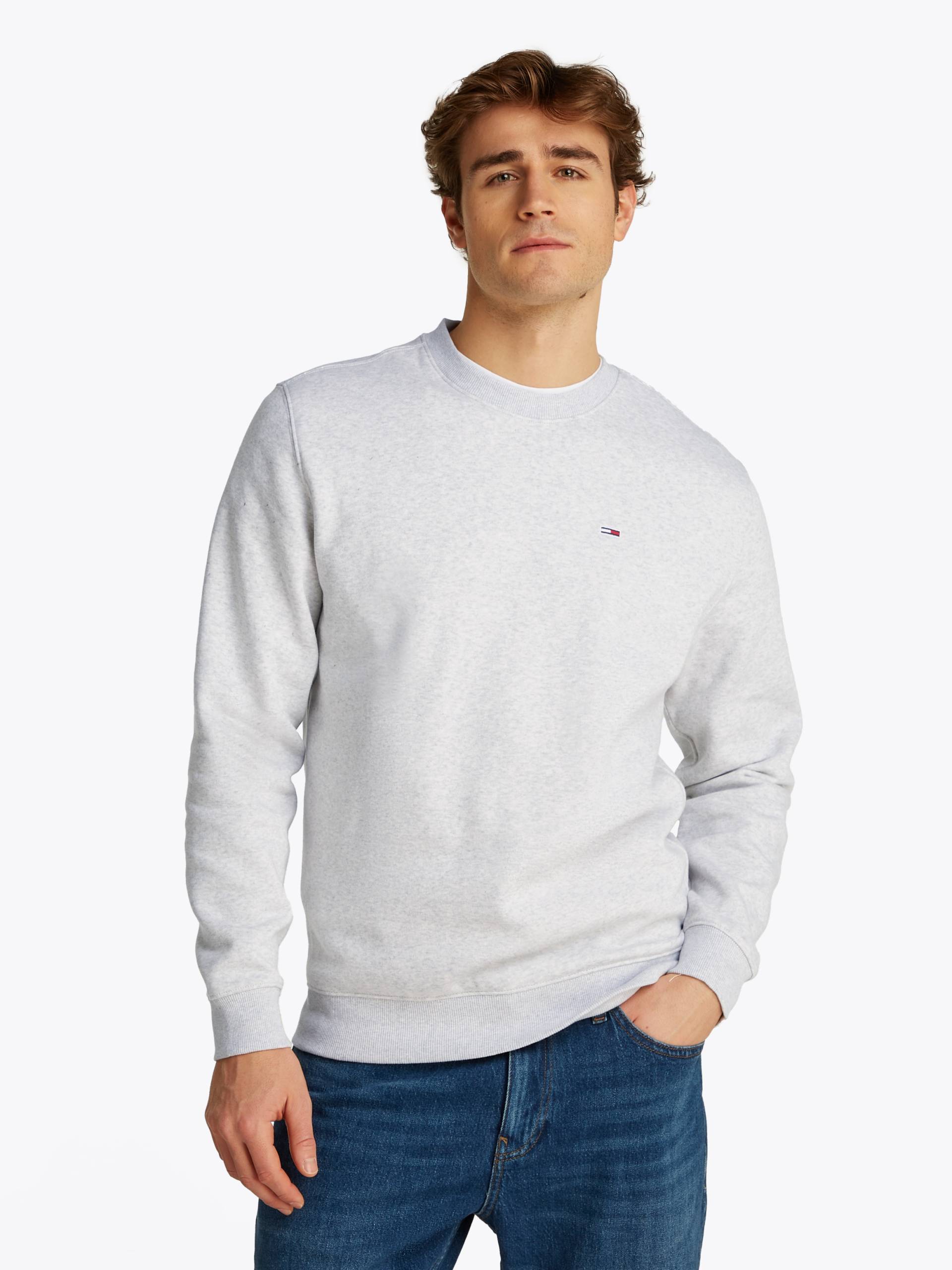 Tommy Jeans Sweatshirt »TJM REG S FLAG CREW«, mit bestickten Markenlogo auf Brusthöhe von TOMMY JEANS