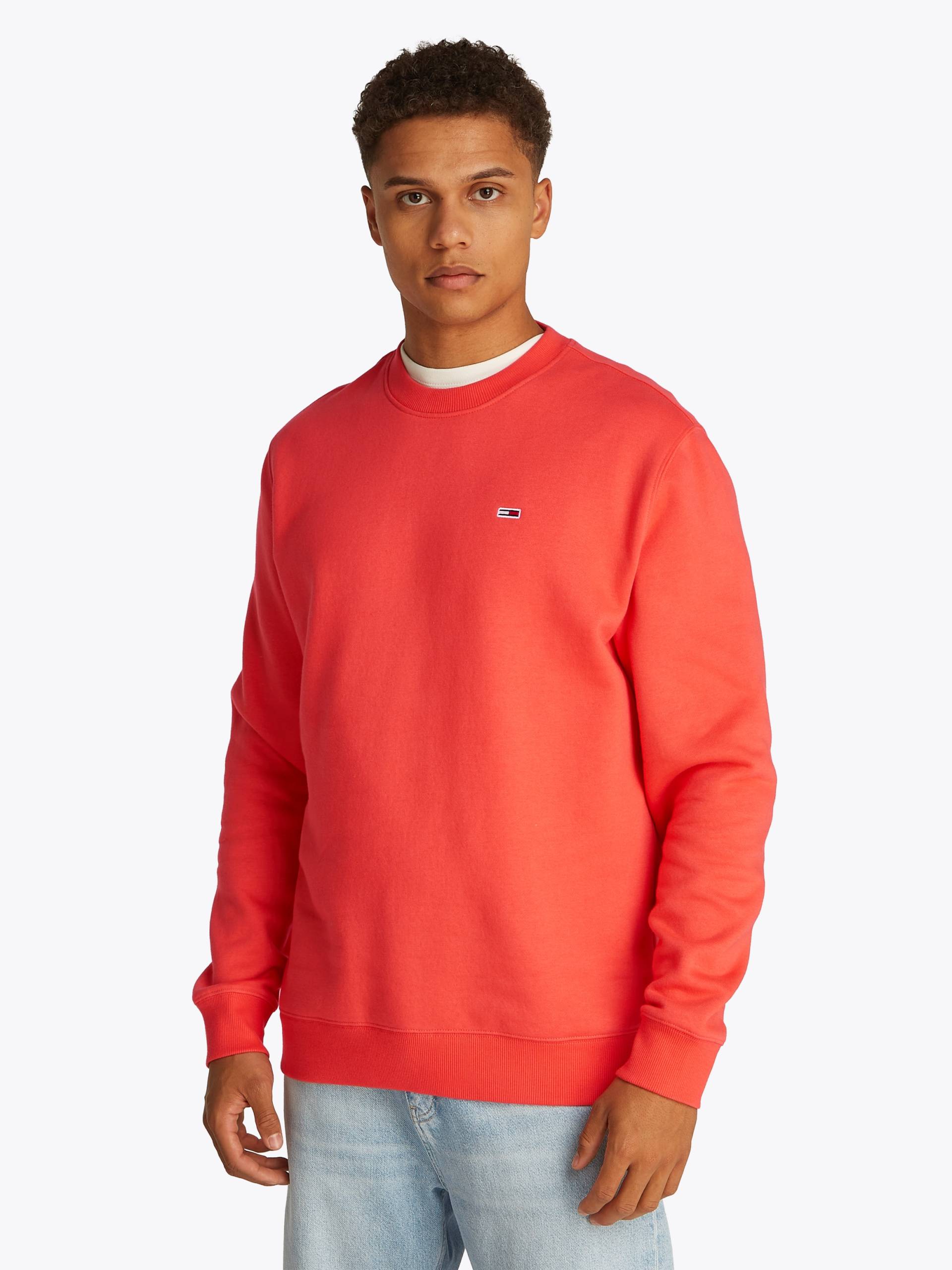 Tommy Jeans Sweatshirt »TJM REG S FLAG CREW«, Mit besticktem Markenlogo auf Brusthöhe Tommy Jeans Sweatshirt »TJM REG S FLAG CREW«, Mit besticktem Markenlogo auf Brusthöhe von TOMMY JEANS