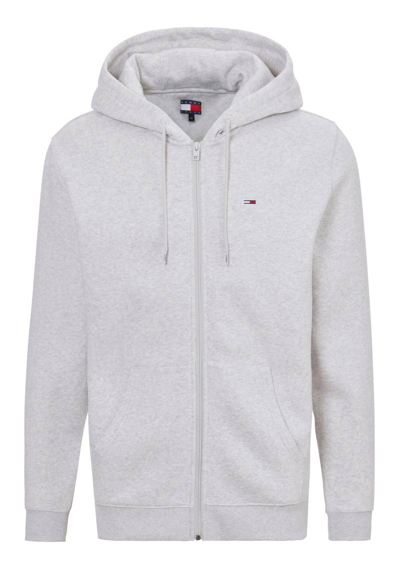 Tommy Jeans Sweatshirt »TJM REG S FLAG ZIP FLEECE THRU«, mit bestickten Markenlogo auf Brusthöhe von TOMMY JEANS