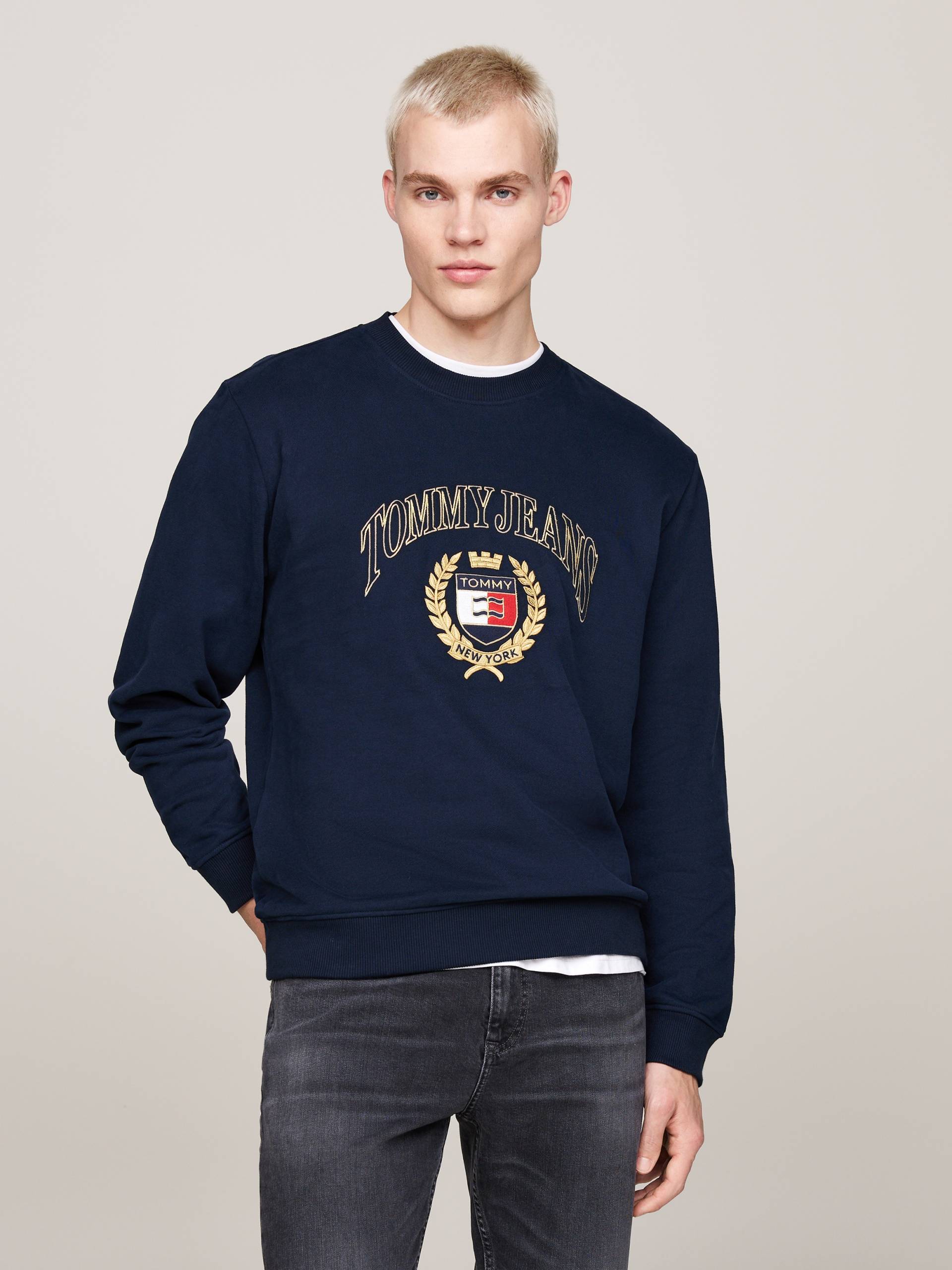 Tommy Jeans Sweatshirt »TJM REG TJ PREP CREST CREW« von TOMMY JEANS