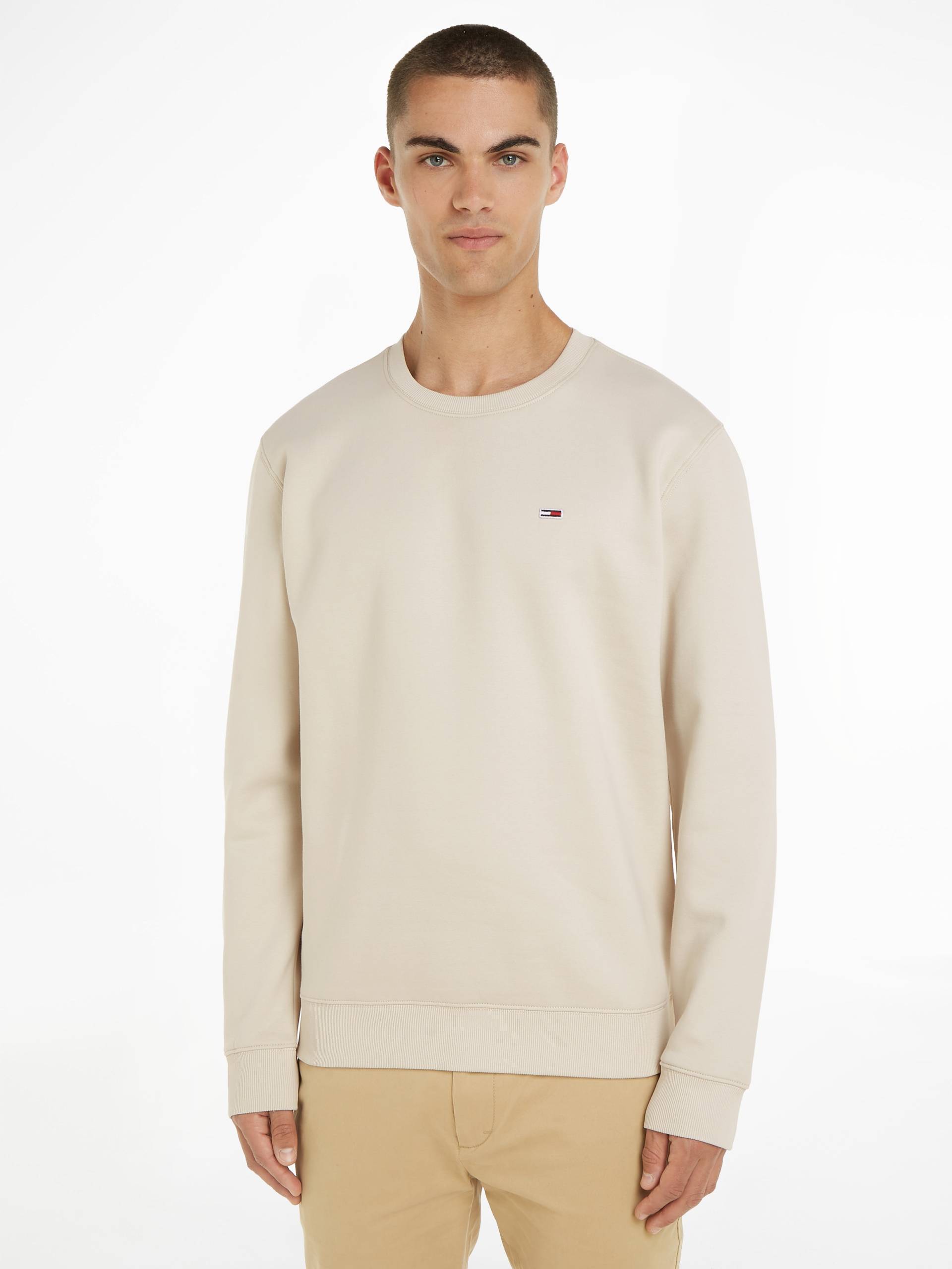 Tommy Jeans Sweatshirt »TJM REGULAR FLEECE C NECK«, mit Markenlogo auf der Brust von TOMMY JEANS