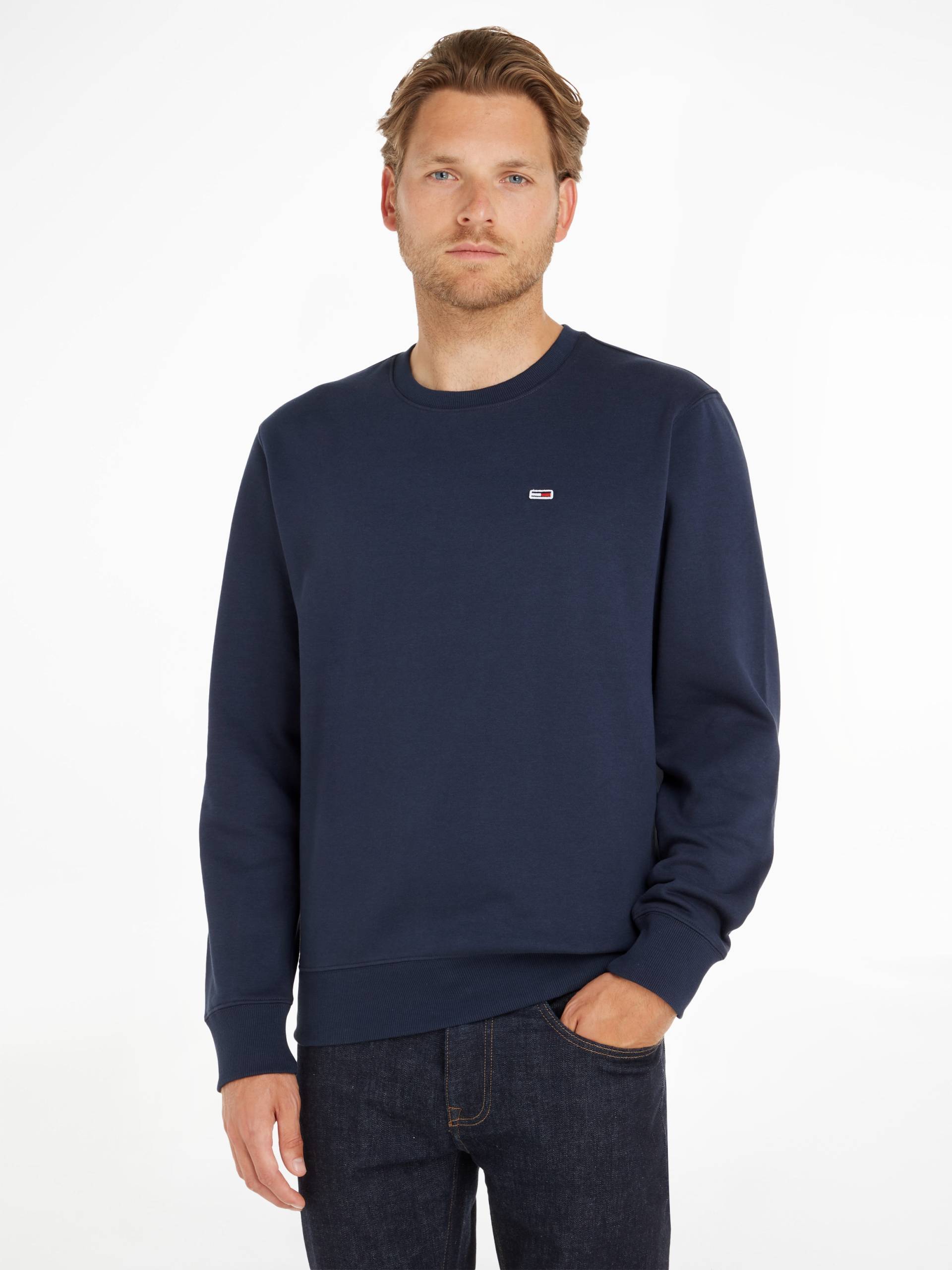 Tommy Jeans Sweatshirt »TJM REGULAR FLEECE C NECK«, mit Markenlogo auf der Brust von TOMMY JEANS