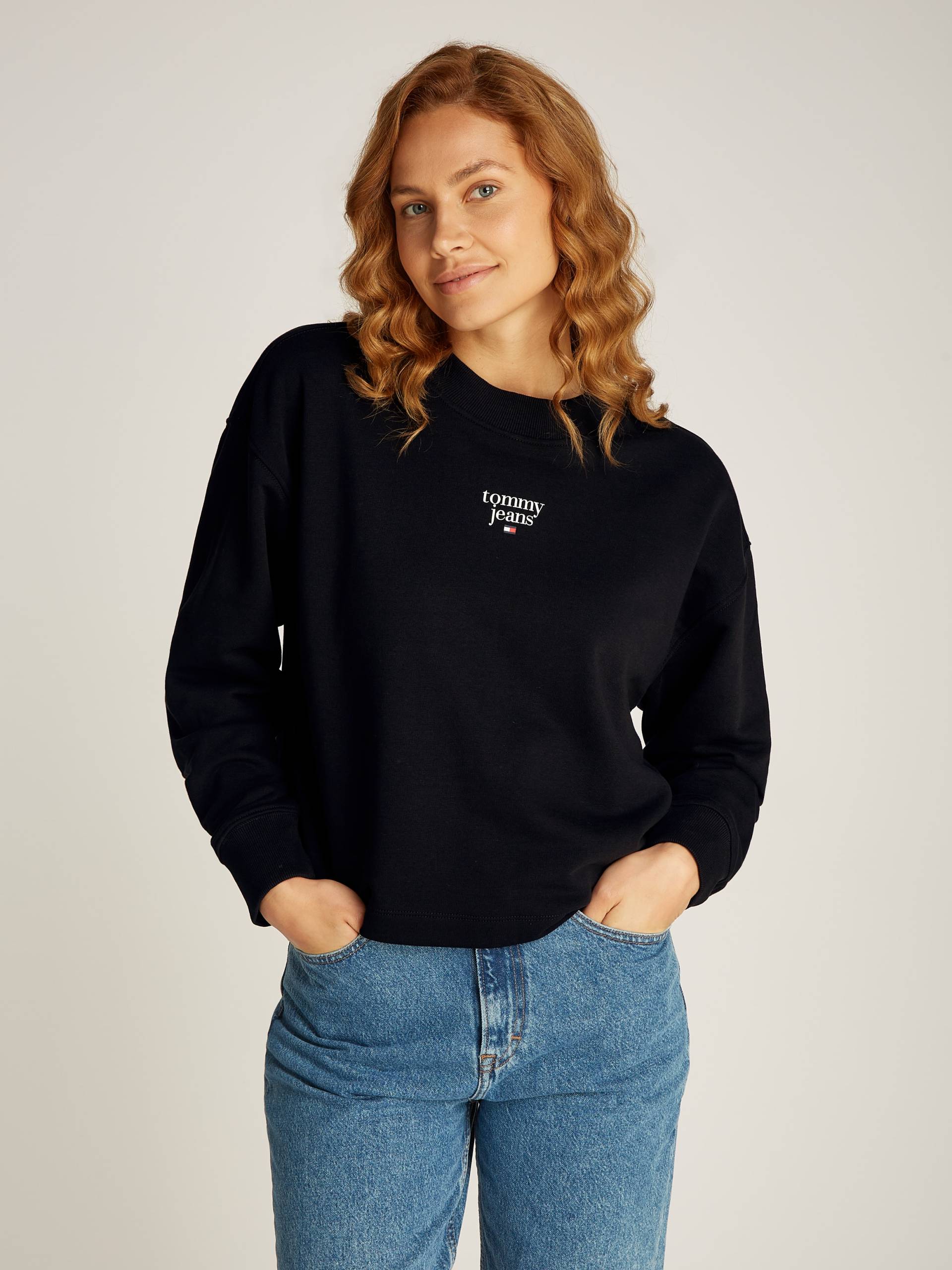 Tommy Jeans Sweatshirt »TJW ESSENTIAL LOGO 1 CREW EXT«, mit Logo von TOMMY JEANS