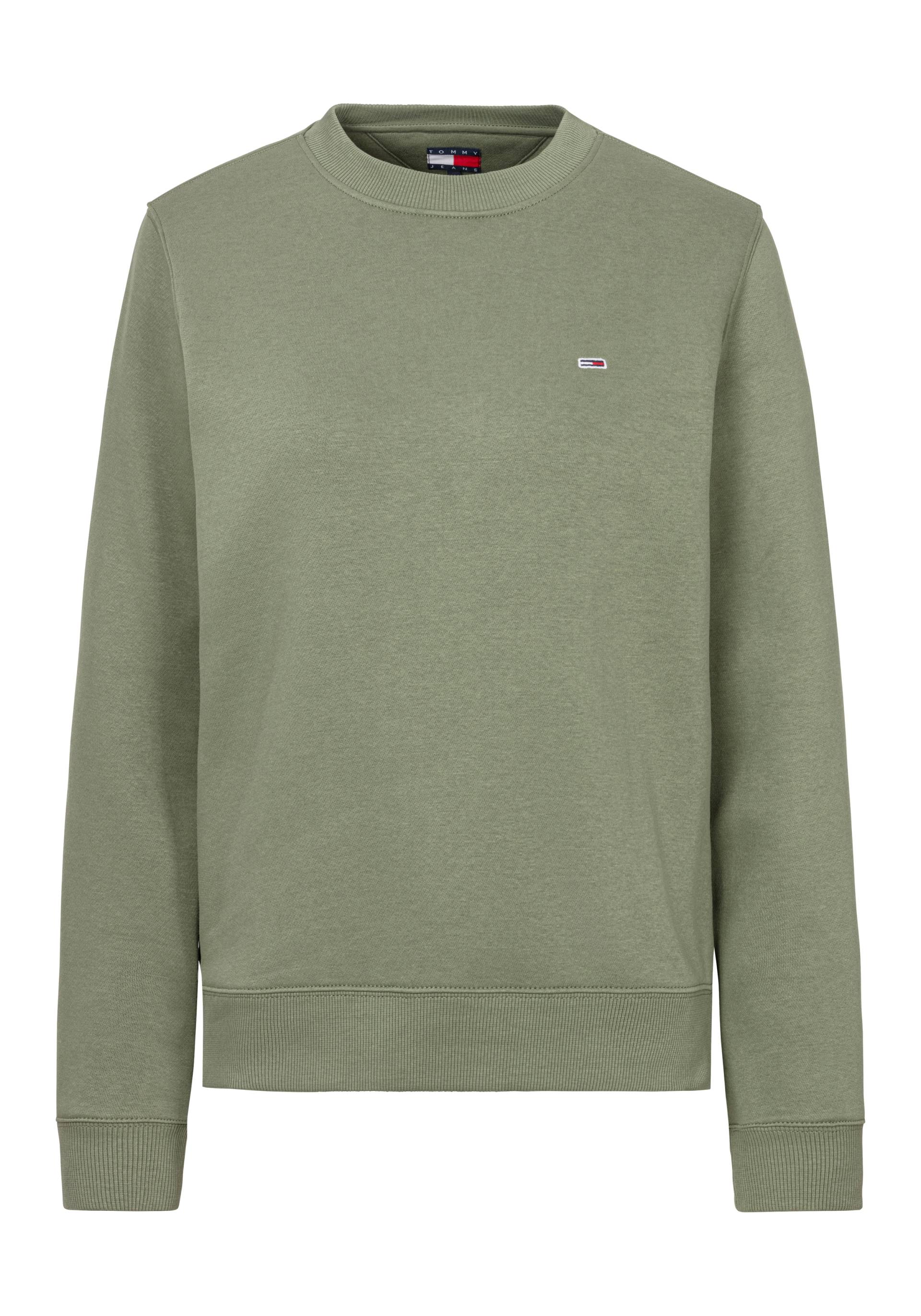 Tommy Jeans Sweatshirt »TJW REG S FLAG CREW«, mit Logostickerei von TOMMY JEANS