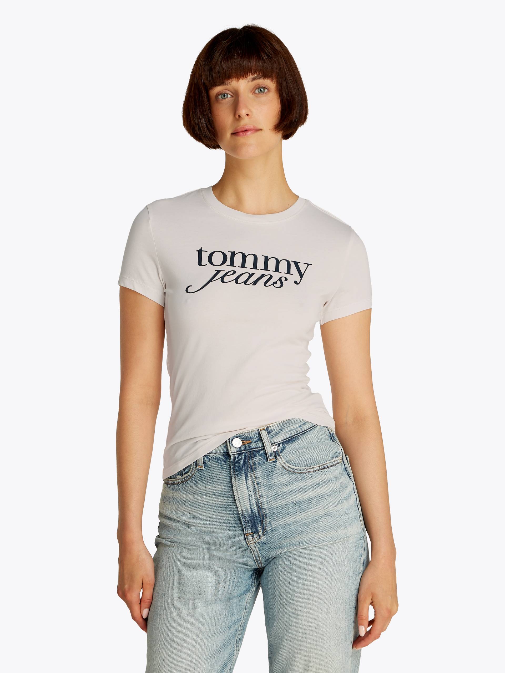 Tommy Jeans T-Shirt, mit Logodruck auf der Brust Tommy Jeans T-Shirt, mit Logodruck auf der Brust von TOMMY JEANS