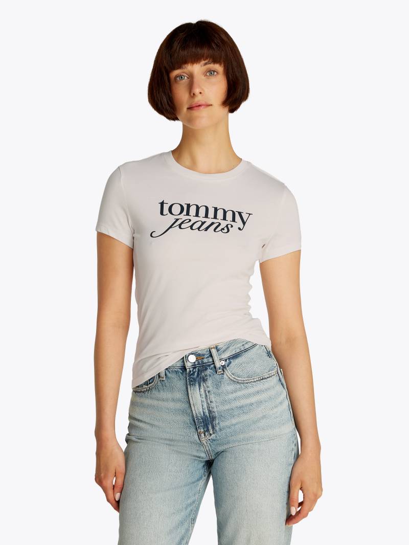 Tommy Jeans T-Shirt, mit Logodruck auf der Brust von TOMMY JEANS