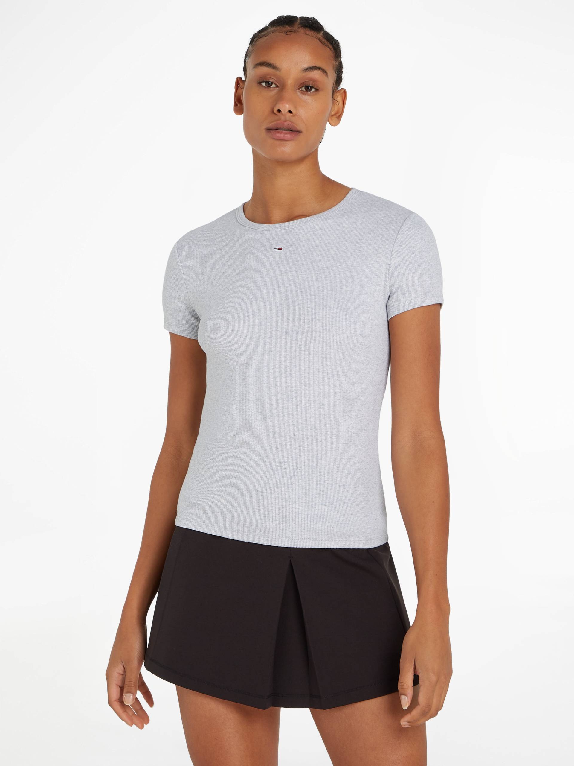 Tommy Jeans T-Shirt »TJW SLIM ESSENTIAL RIB SS«, mit gerippter Struktur von TOMMY JEANS