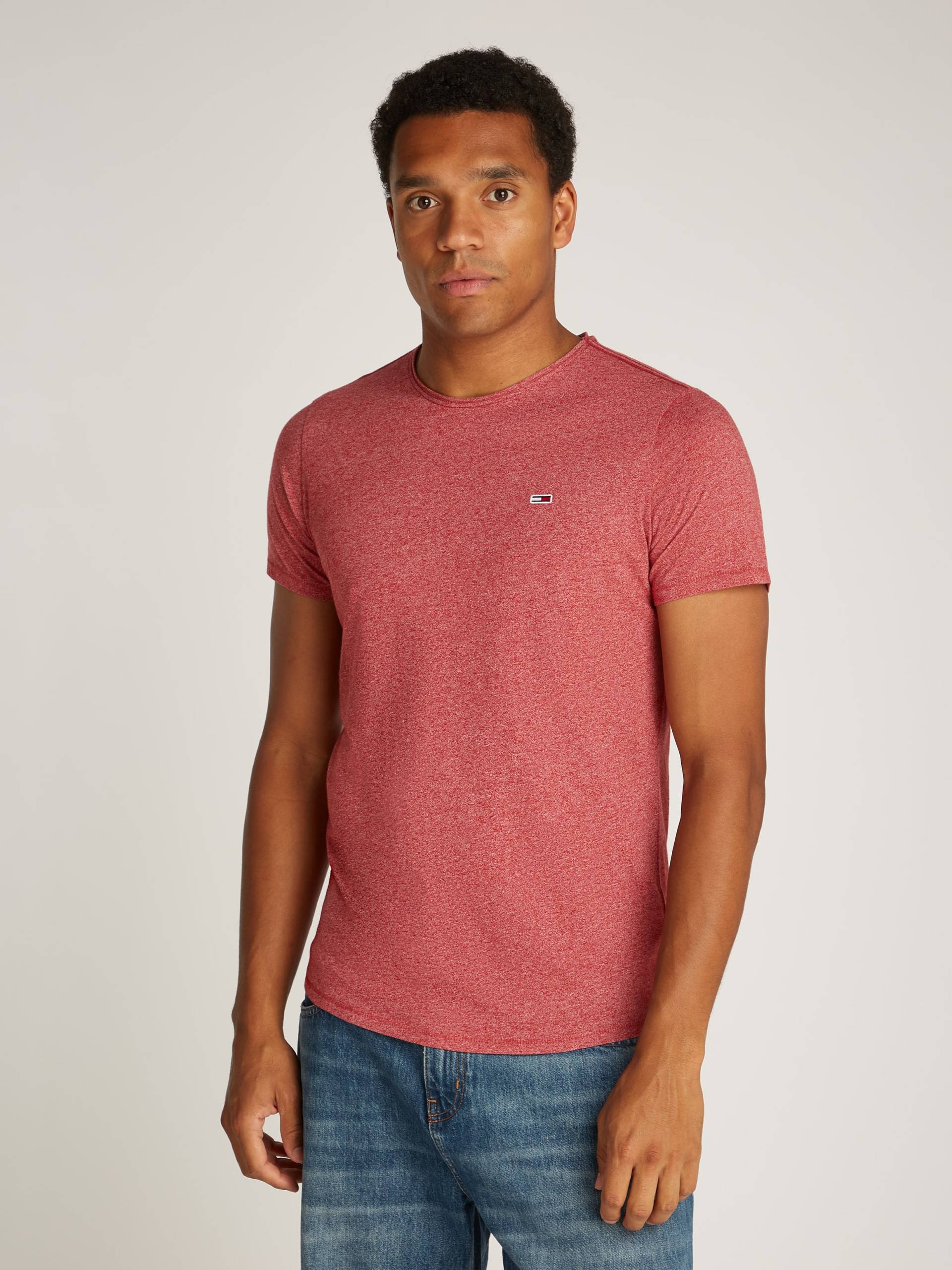 Tommy Jeans T-Shirt »TJM SLIM JASPE C NECK« von TOMMY JEANS