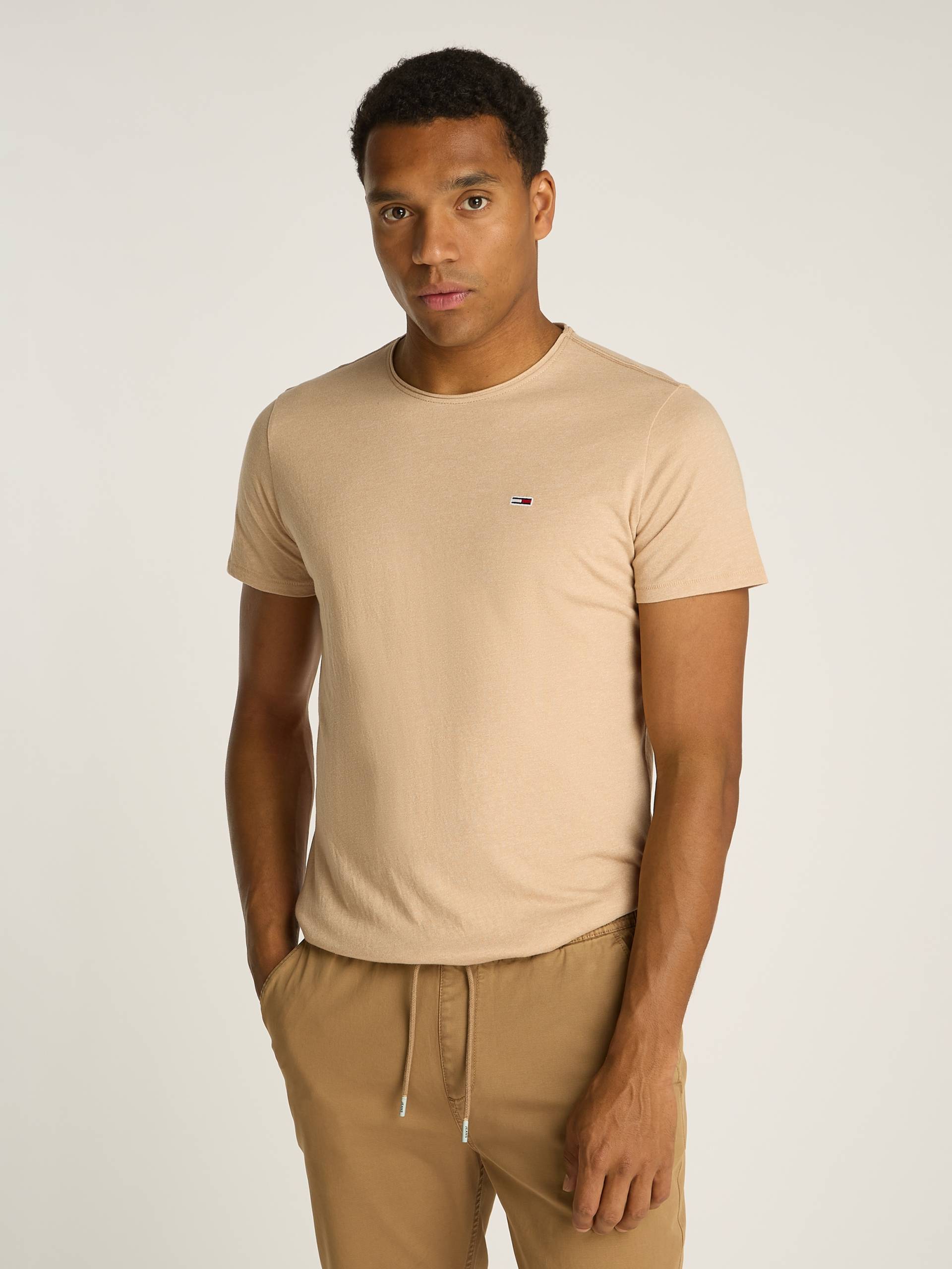 Tommy Jeans T-Shirt »TJM SLIM JASPE C NECK« von TOMMY JEANS