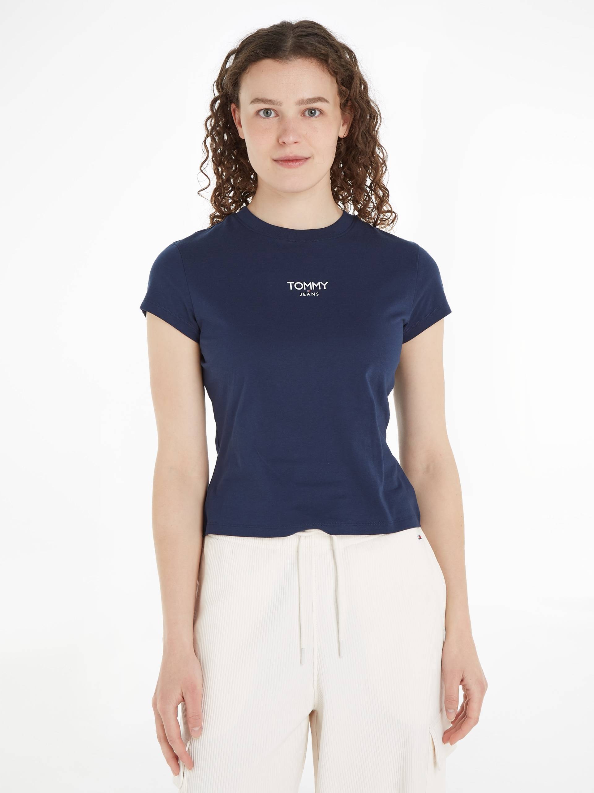 Tommy Jeans T-Shirt »TJW BBY ESSENTIAL LOGO 1 SS«, mit Tommy Jeans Logo von TOMMY JEANS