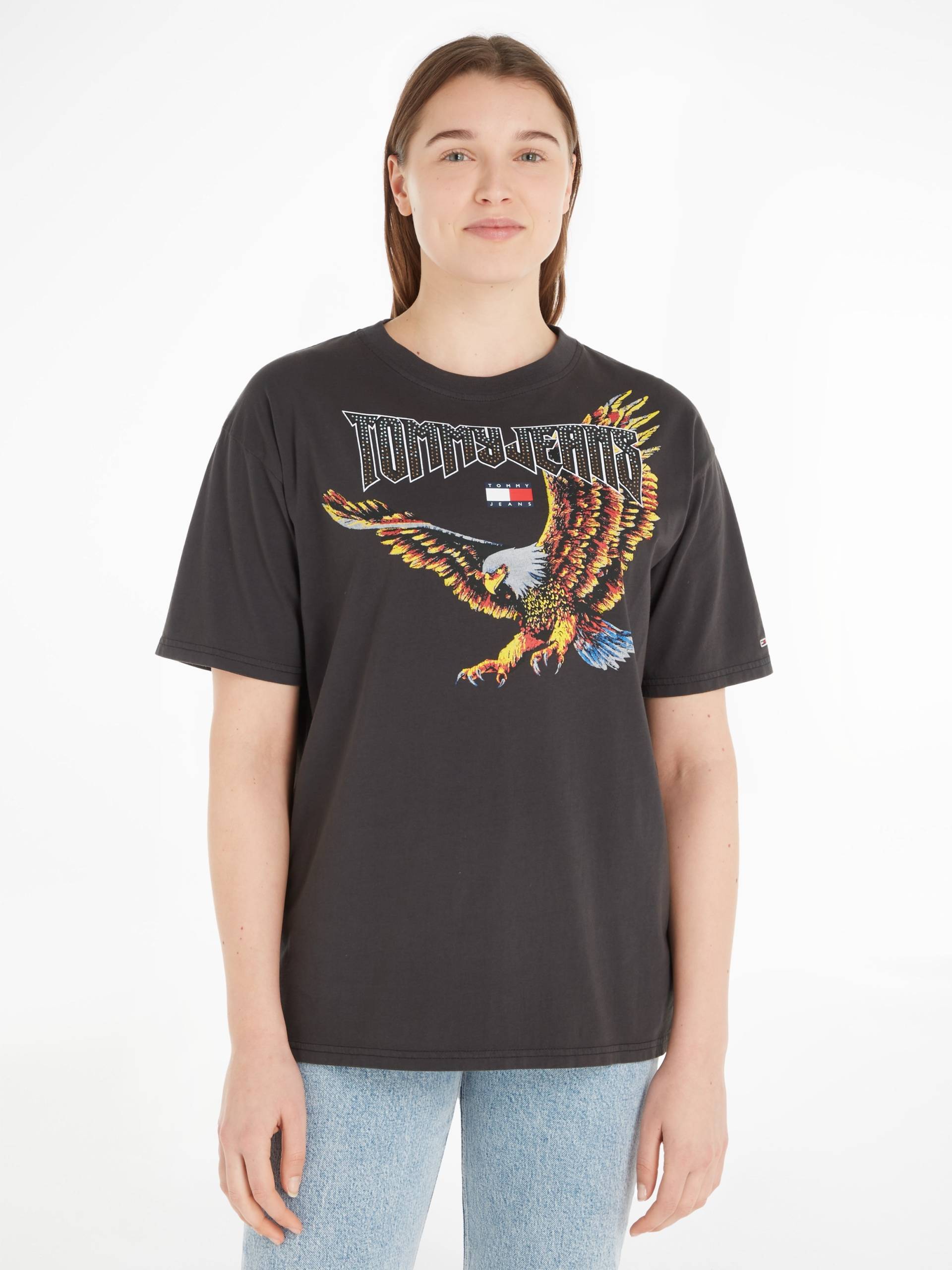 Tommy Jeans T-Shirt »TJW OVR VINTAGE EAGLE SS« von TOMMY JEANS