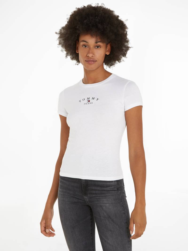 Tommy Jeans T-Shirt »TJW SLIM ESSENTIAL LOGO 2 SS«, mit Tommy Jeans Flagge von TOMMY JEANS