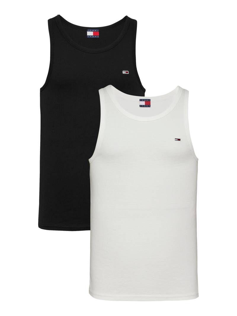 Tommy Jeans Tanktop »TJM XSLIM 2PCK RIB TANK EXT«, (Packung, 2 tlg., 2er), mit gerippter Struktur von TOMMY JEANS