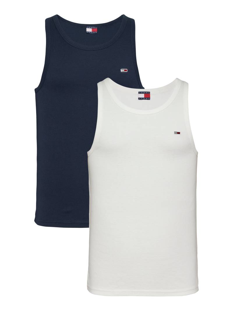 Tommy Jeans Tanktop »TJM XSLIM 2PCK RIB TANK EXT«, (Packung, 2 tlg., 2er), mit gerippter Struktur von TOMMY JEANS