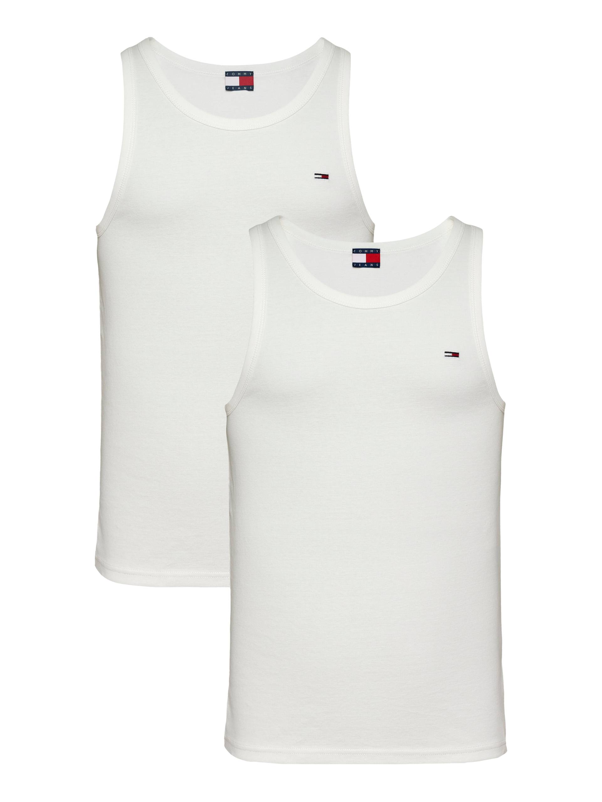 Tommy Jeans Tanktop »TJM XSLIM 2PCK RIB TANK EXT«, (Packung, 2 tlg., 2er), mit gerippter Struktur von TOMMY JEANS