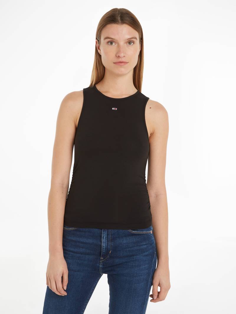 Tommy Jeans Tanktop »TJW SLIM GATHERING TANK TOP«, (ESSENTIAL Regular Flag Logo TJ Women), mit Tommy Jeans Markenlabel von TOMMY JEANS