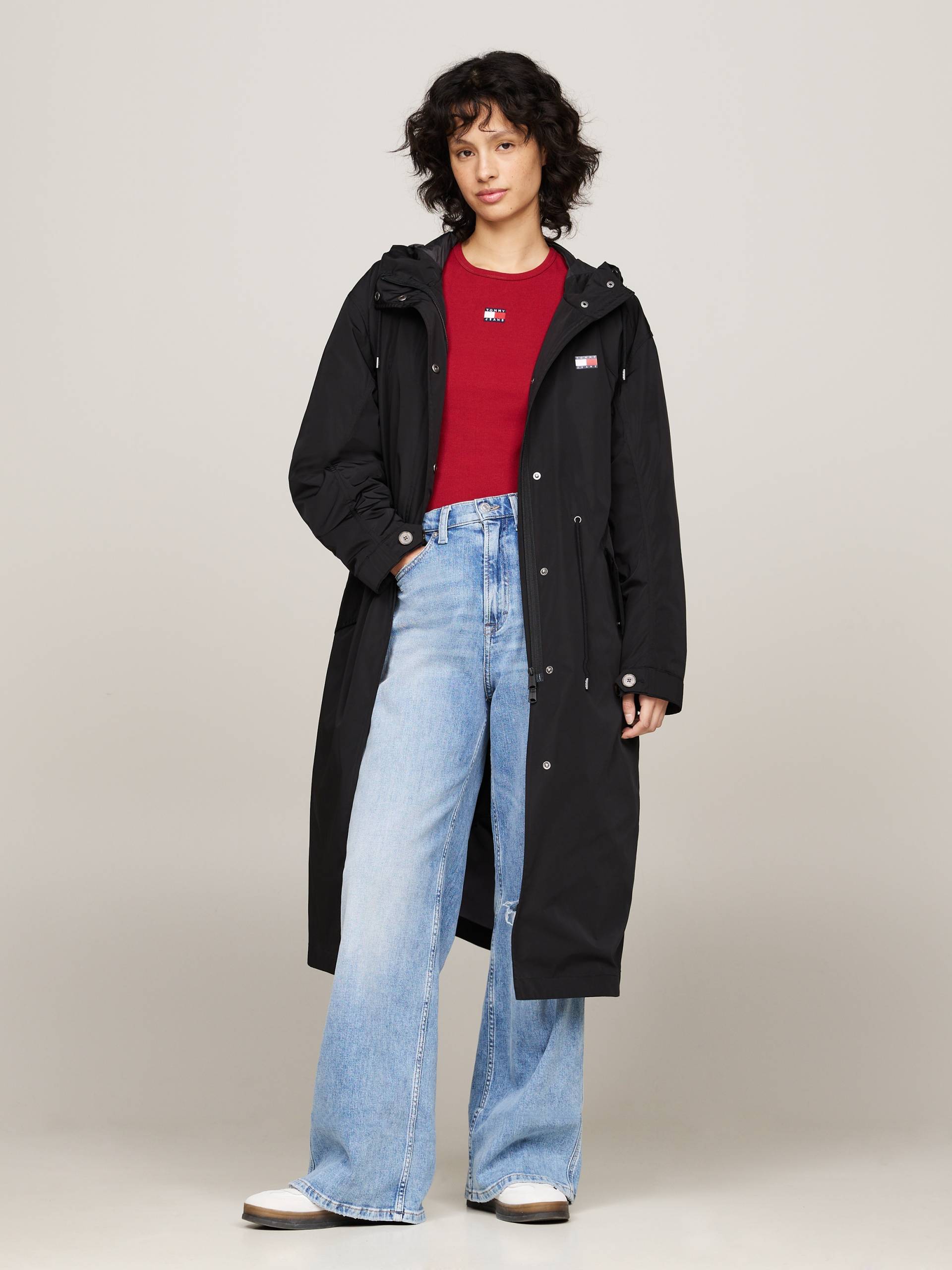 Tommy Jeans Trenchcoat »TJW 2 IN 1 TECHNICAL COAT«, mit Logodruck Tommy Jeans Trenchcoat »TJW 2 IN 1 TECHNICAL COAT«, mit Logodruck von TOMMY JEANS