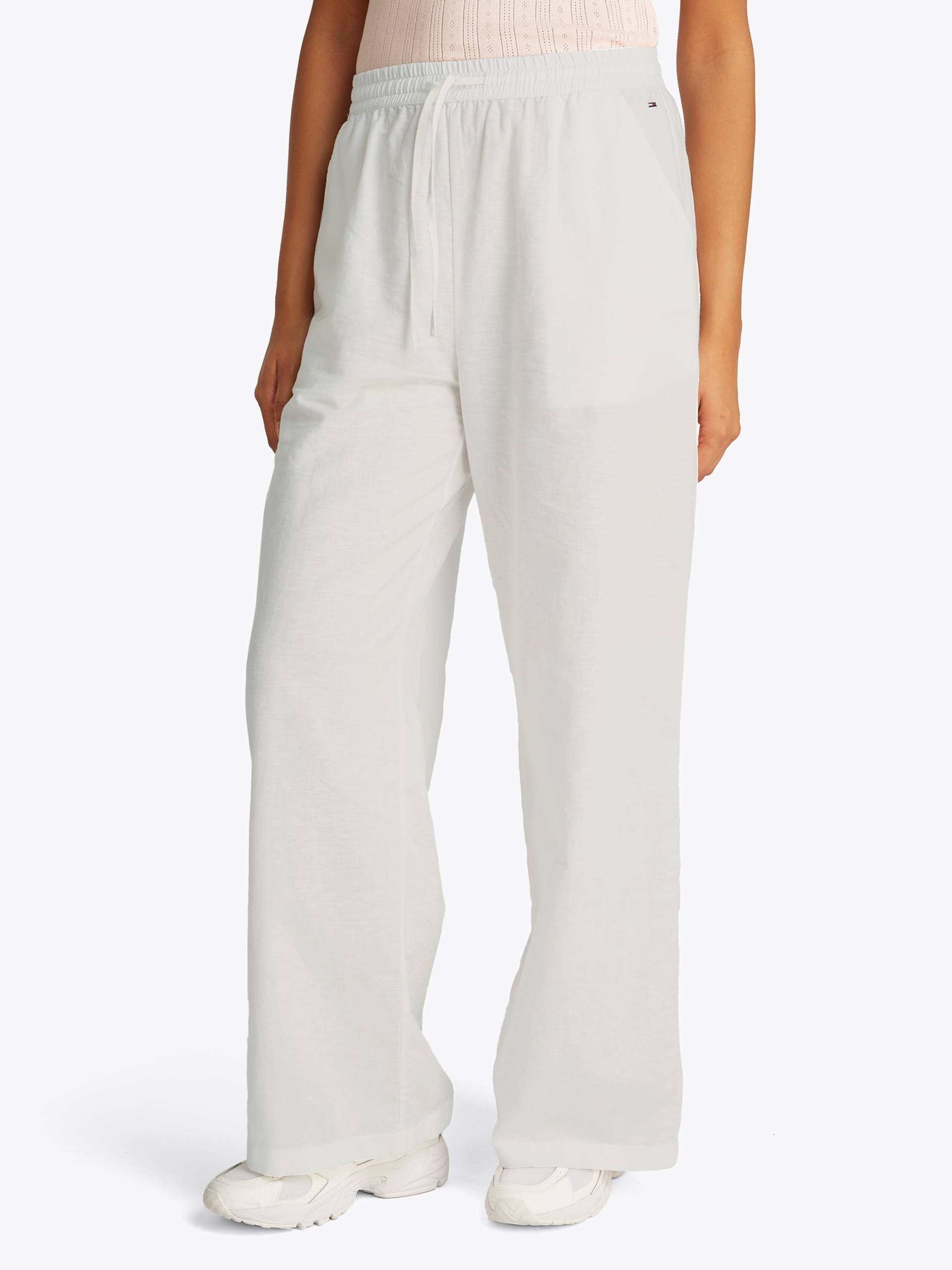 Tommy Jeans Webhose »TJW LINEN PANT«, mit Logostickerei Tommy Jeans Webhose »TJW LINEN PANT«, mit Logostickerei von TOMMY JEANS