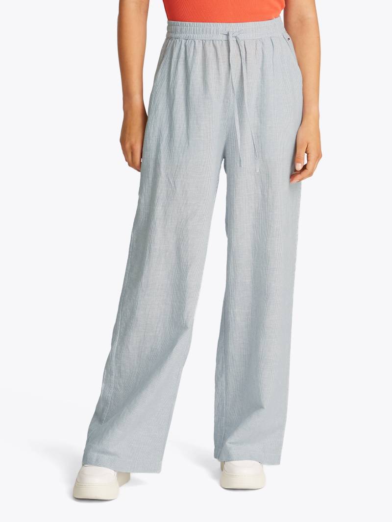 Tommy Jeans Webhose »TJW LINEN PANT«, mit Logostickerei von TOMMY JEANS