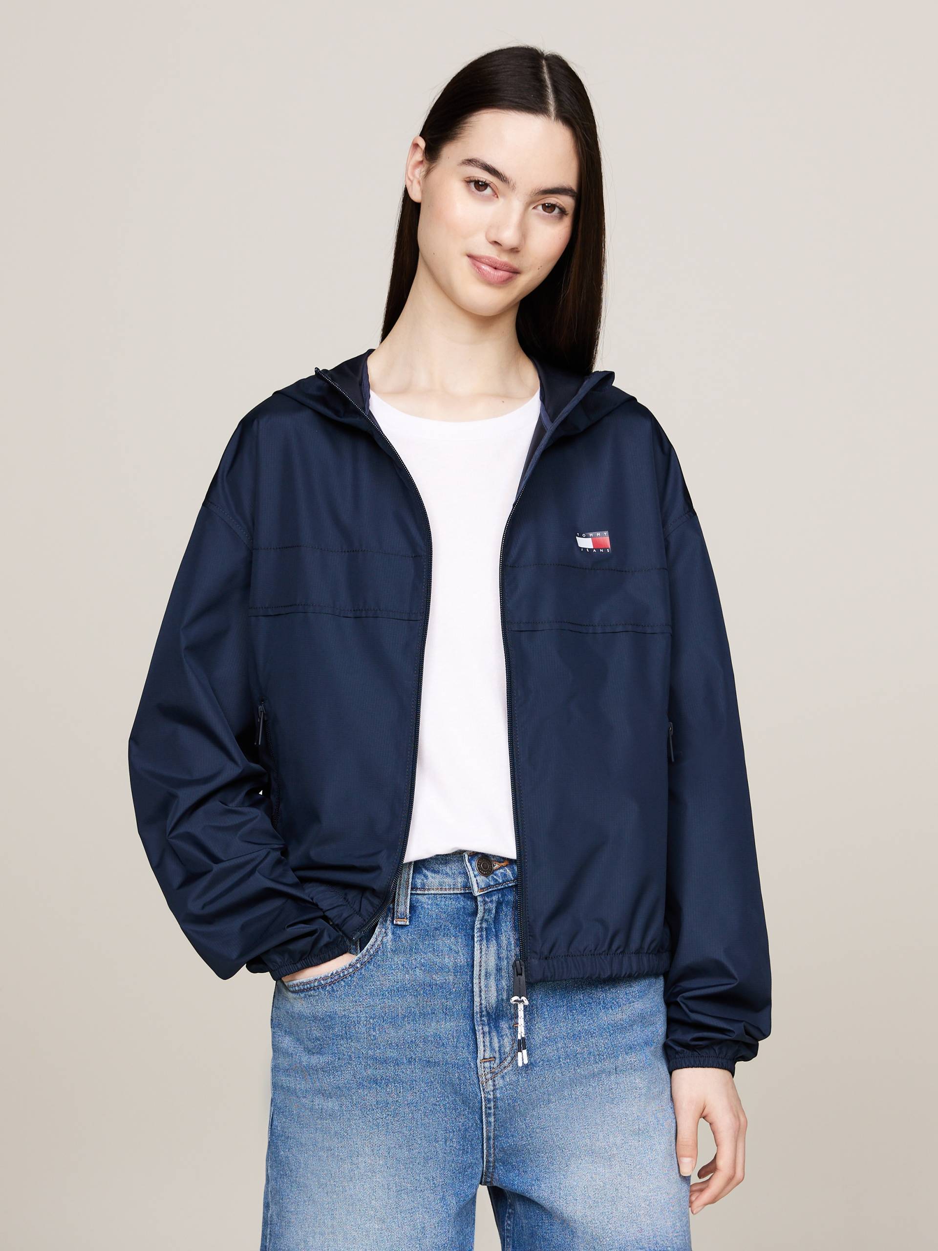 Tommy Jeans Windbreaker »TJW CRP LT CHICAGO«, in modischer Cropped Form von TOMMY JEANS