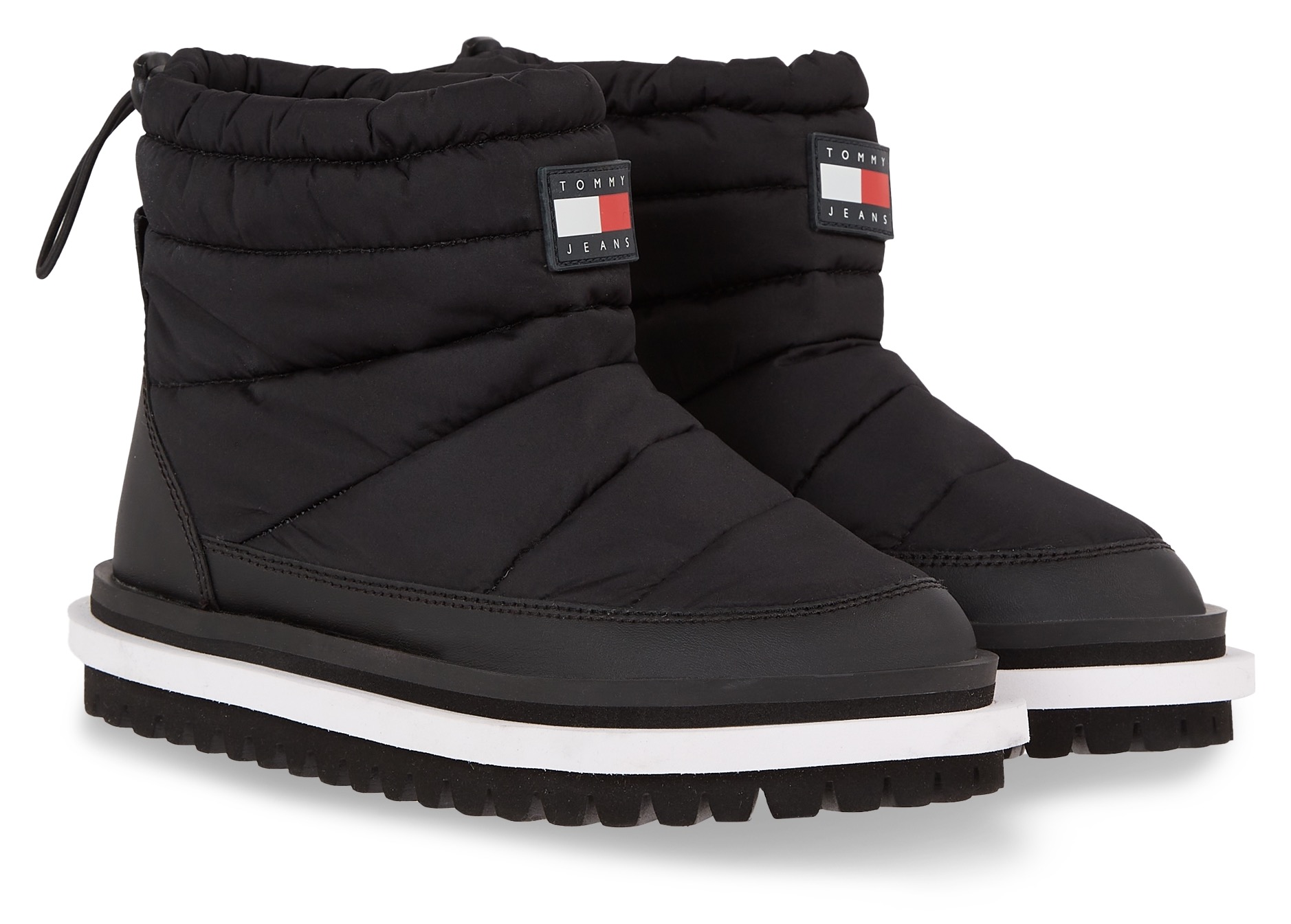 Tommy Jeans Winterboots »TJW PADDED FLAT BOOT«, mit praktischem Schnellverschluss von TOMMY JEANS