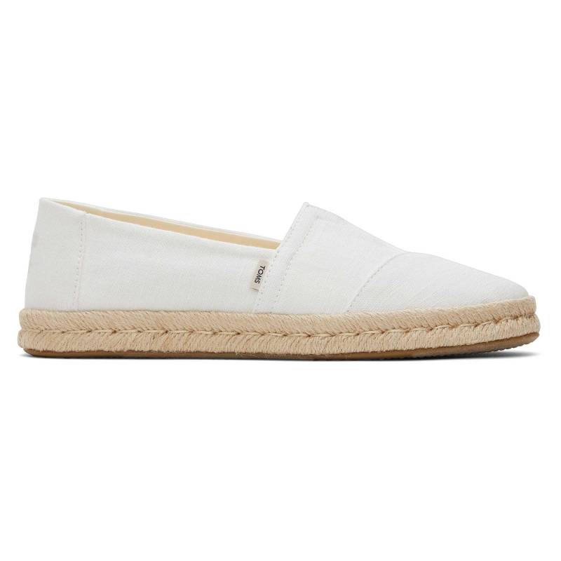 Espadrilles Aus Recycelter Baumwolle Mit Seilsohle Frau Alpargata Rope 2.0 Damen  37 von TOMS