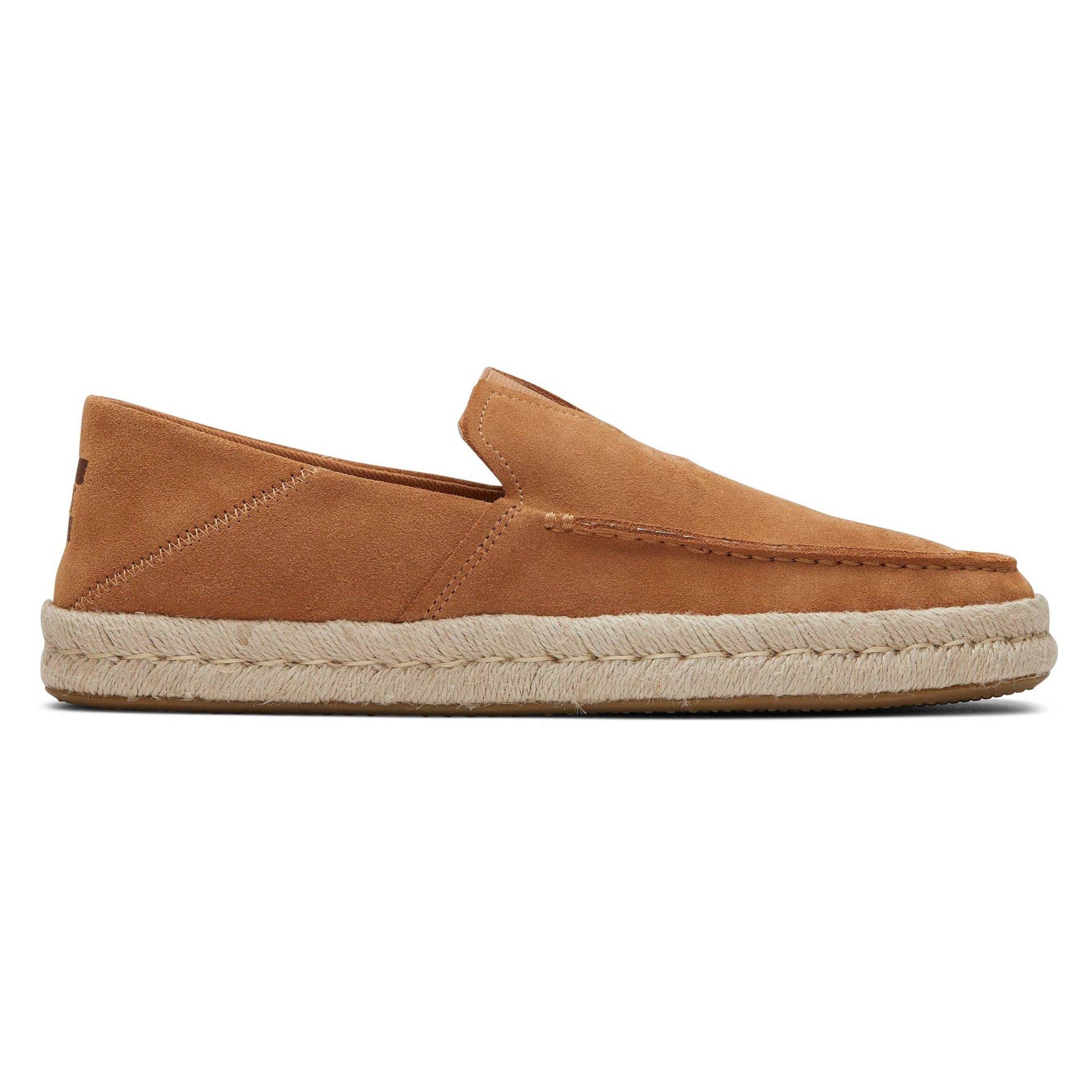 Espadrilles Aus Wildleder Mit Leinensohle Alonso Loafer Rope Herren  46 von TOMS