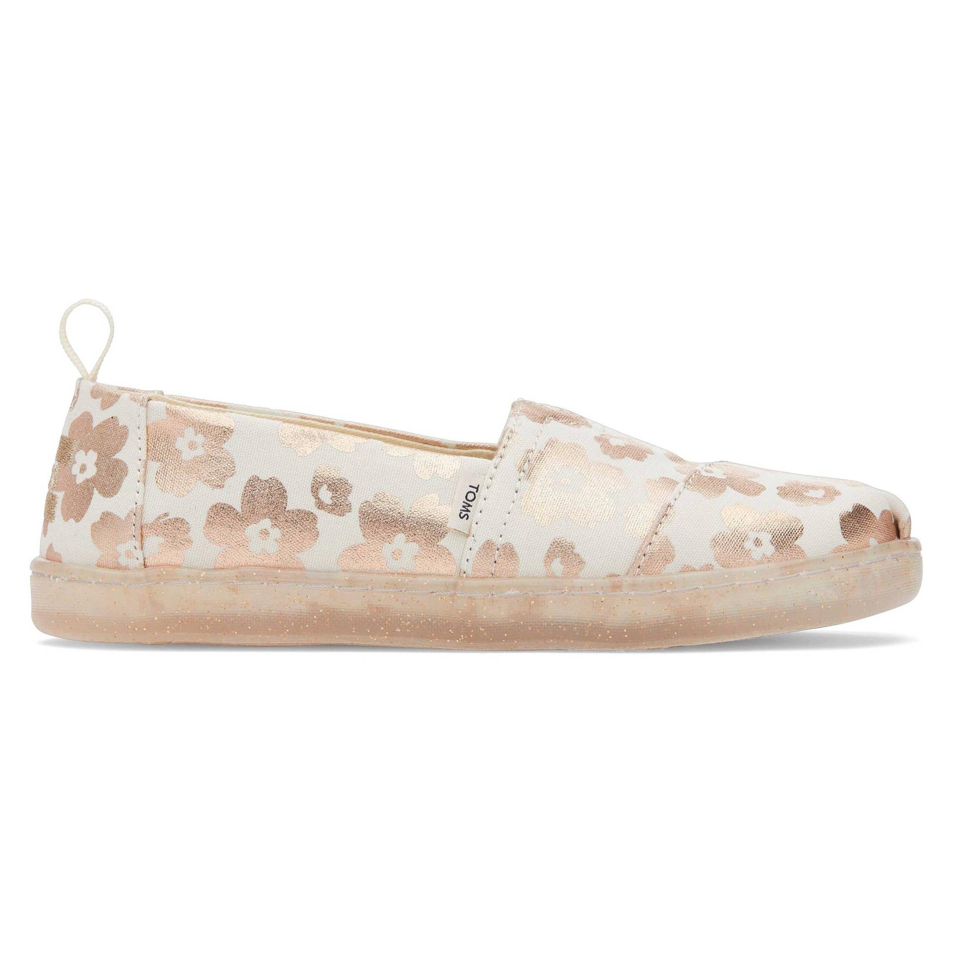 Espadrilles Mit Blumendruck Für Kinder Alpargata Unisex  31 von TOMS