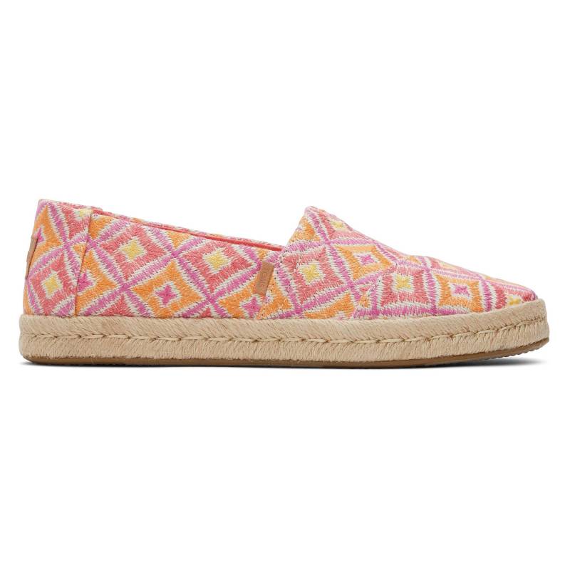 Espadrilles Mit Motiven Frau Alpargata Rope 2.0 Damen  35.5 von TOMS