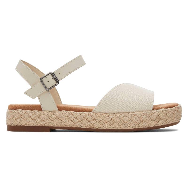 Flache Keilsandaletten Frau Abby Damen  37 von TOMS