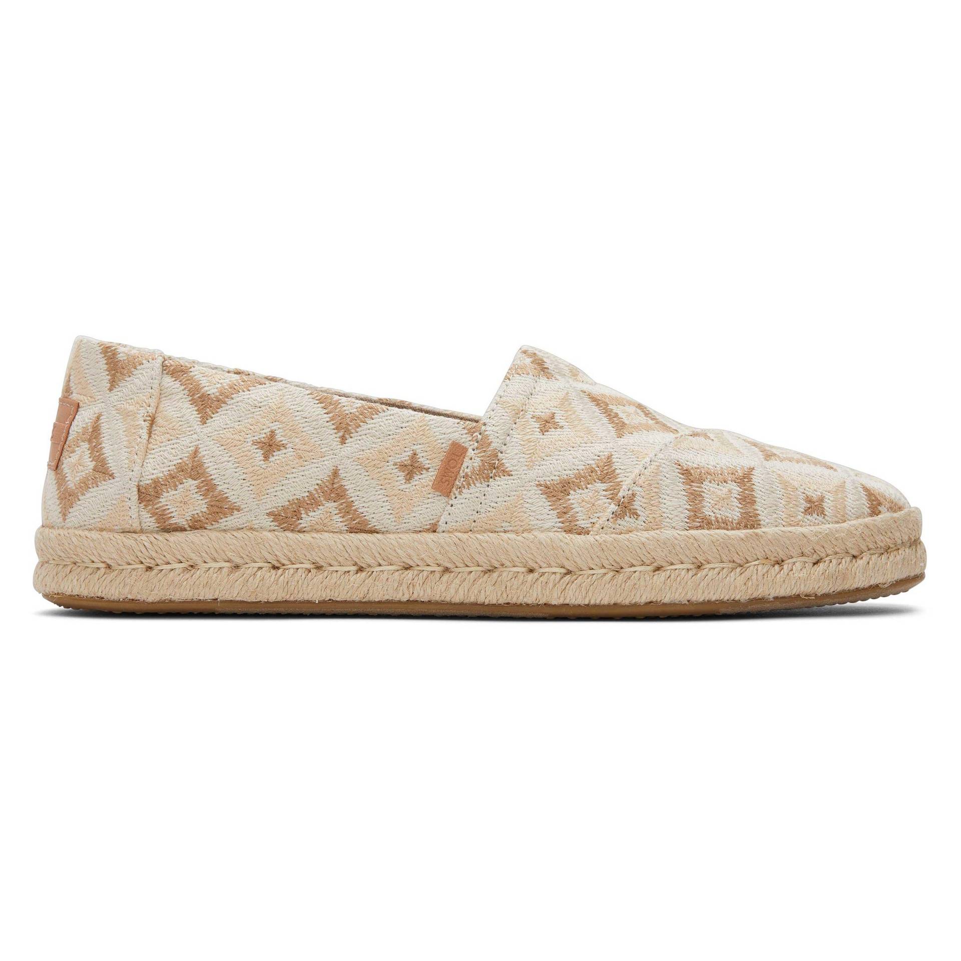 Geo Gewebte Espadrilles Frau Alpargata Rope 2.0 Damen  36 von TOMS