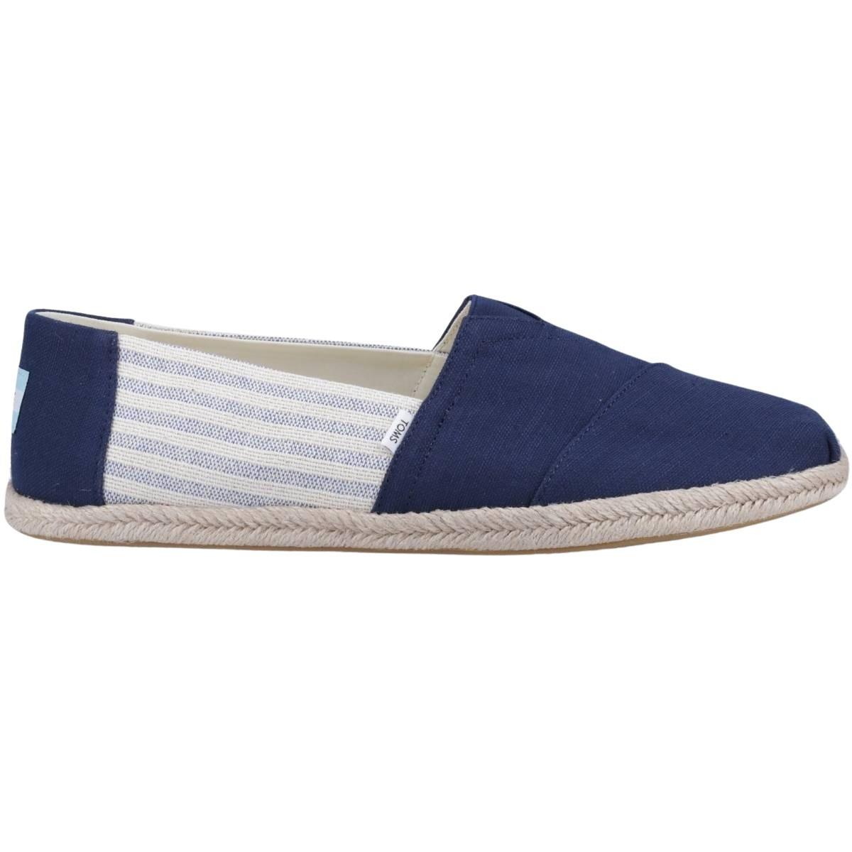 Gestreifte Espadrilles Alpargata Rope Herren  41 von TOMS