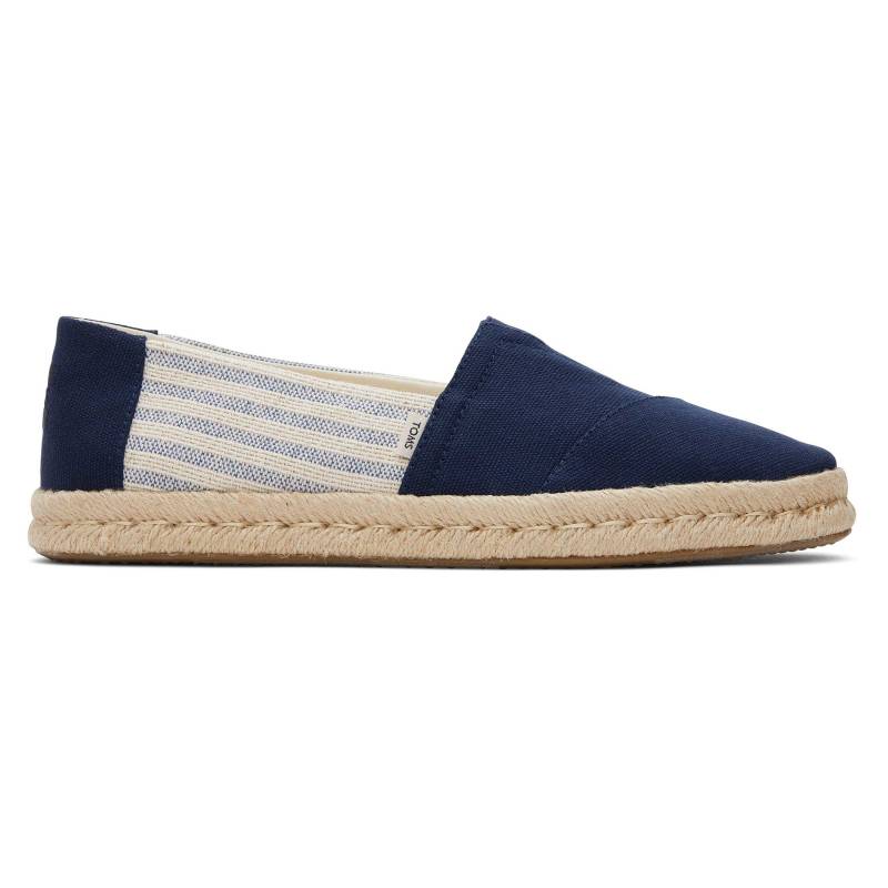 Gestreifte Espadrilles Frau Alpargata Rope 2.0 Damen  37 von TOMS