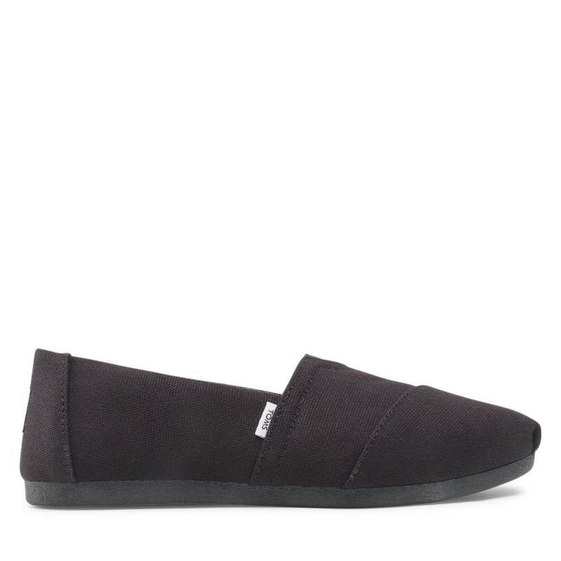 Sneakers aus Stoff Toms Alpargata 10017716 Schwarz von TOMS