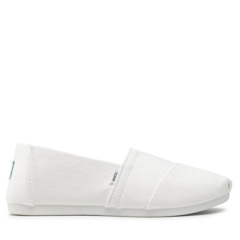 Sneakers aus Stoff Toms Alpargata 10017739 Weiß von TOMS