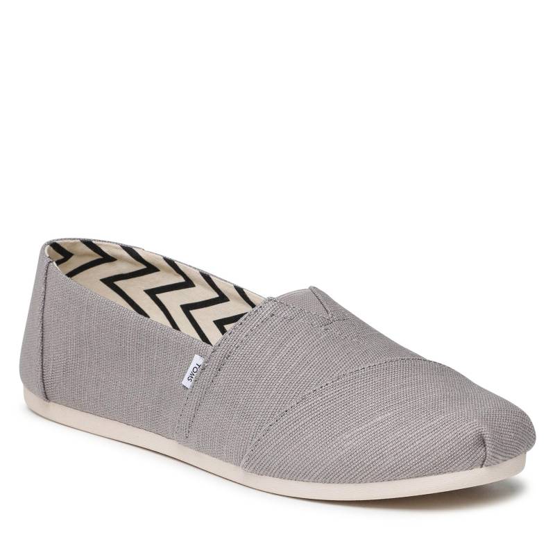 Sneakers aus Stoff Toms Alpargata 10017741 Grau von TOMS