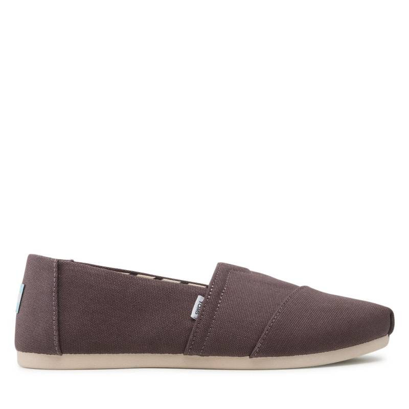 Sneakers aus Stoff Toms Alpargata 10017749 Grau von TOMS