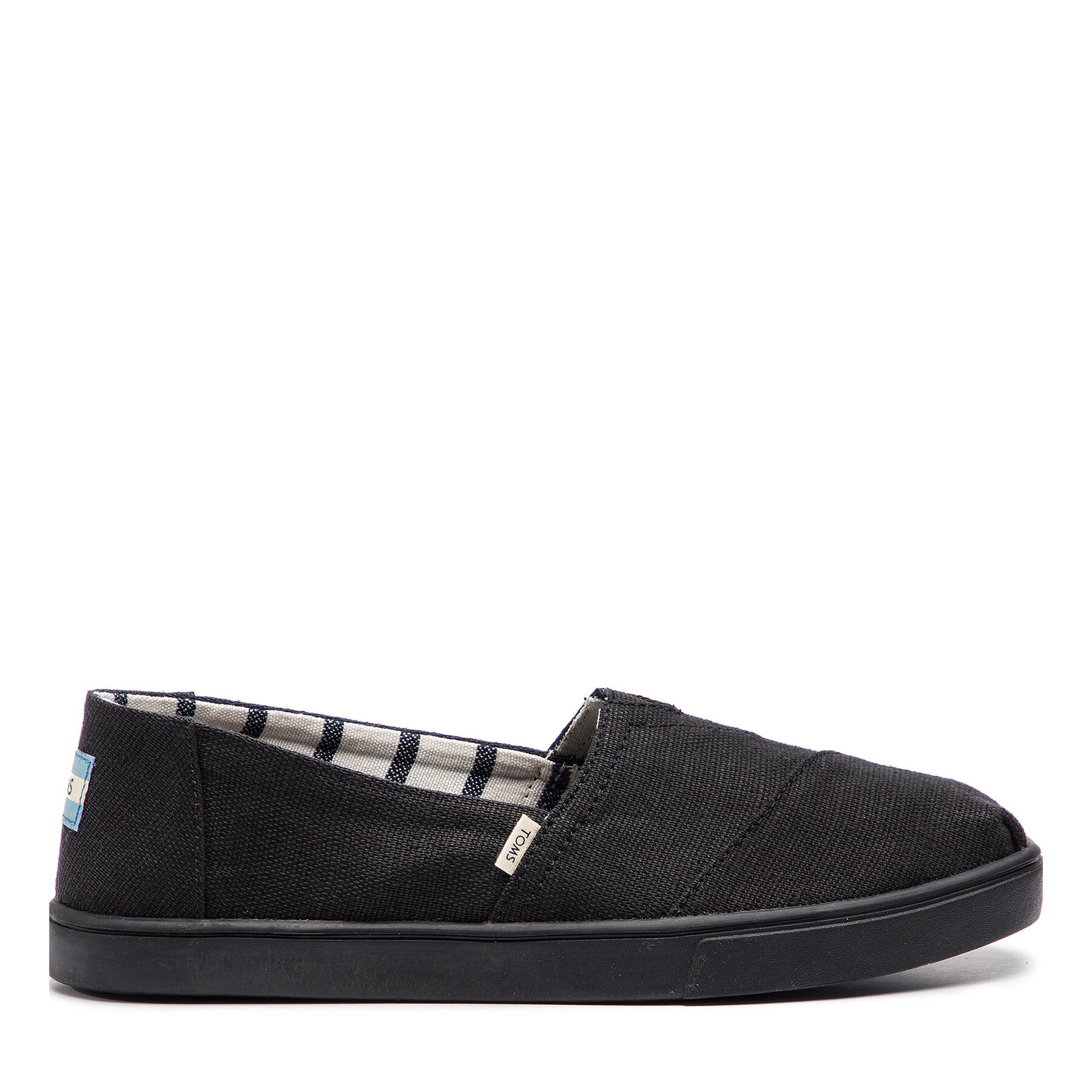 Sneakers aus Stoff Toms Classic 10013510 Schwarz von TOMS